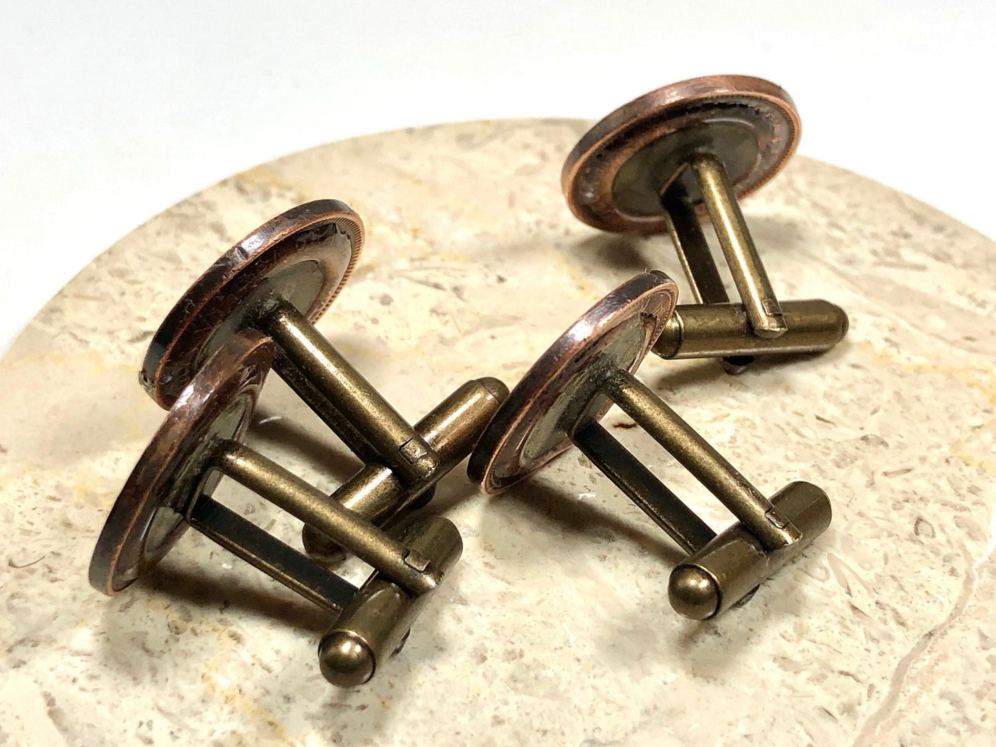 Canada Penny Coin Cuff Links Canada Cent Cufflinks Personal Vintage Handmade Jewelry Gift Friend Charm For Him Her World Coin Collector