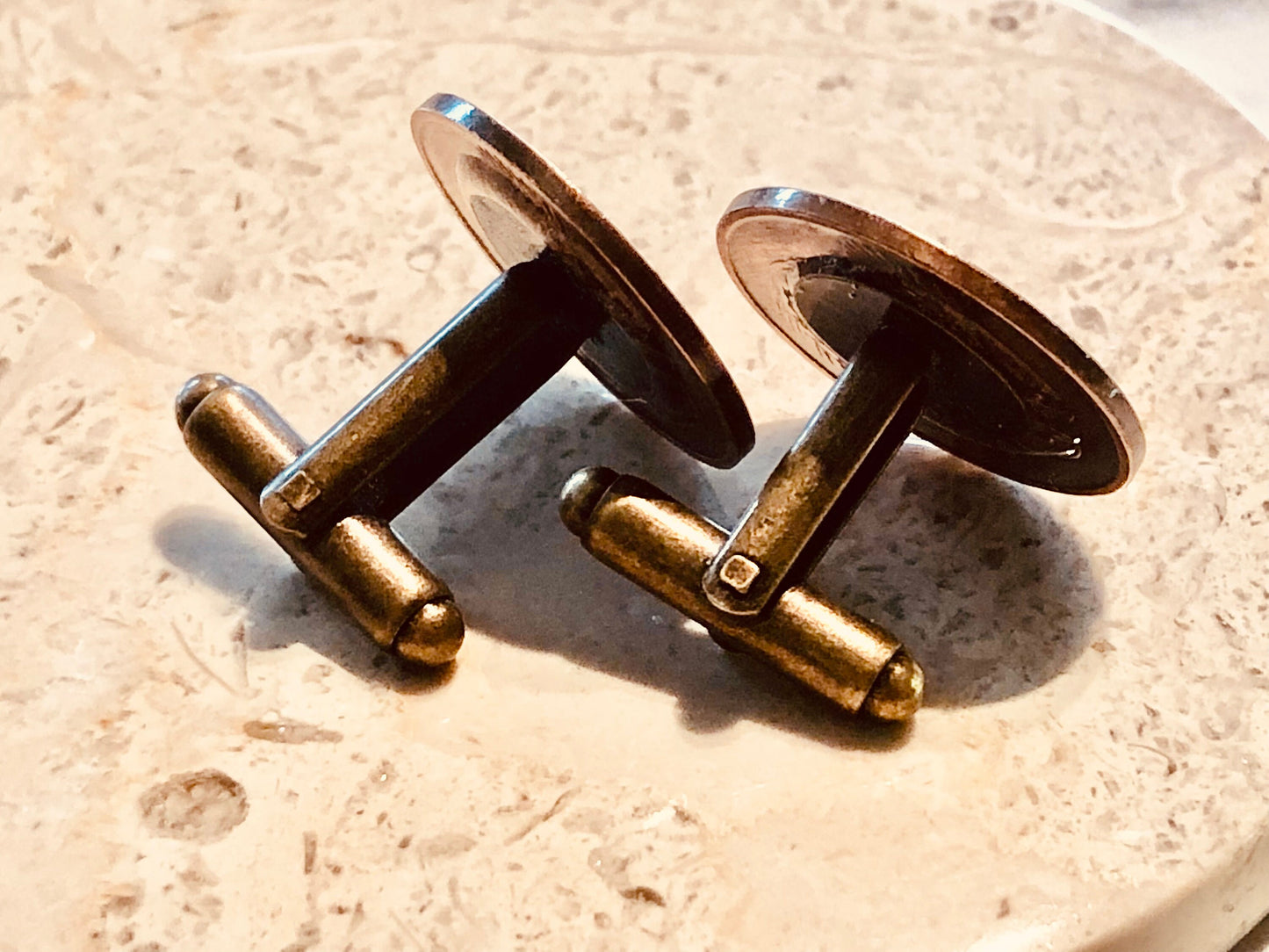 Trinidad and Tobago Coin Cuff Links Trinidadian Vintage Custom Made and Rare coins - Cufflinks Coin Enthusiast - Handmade