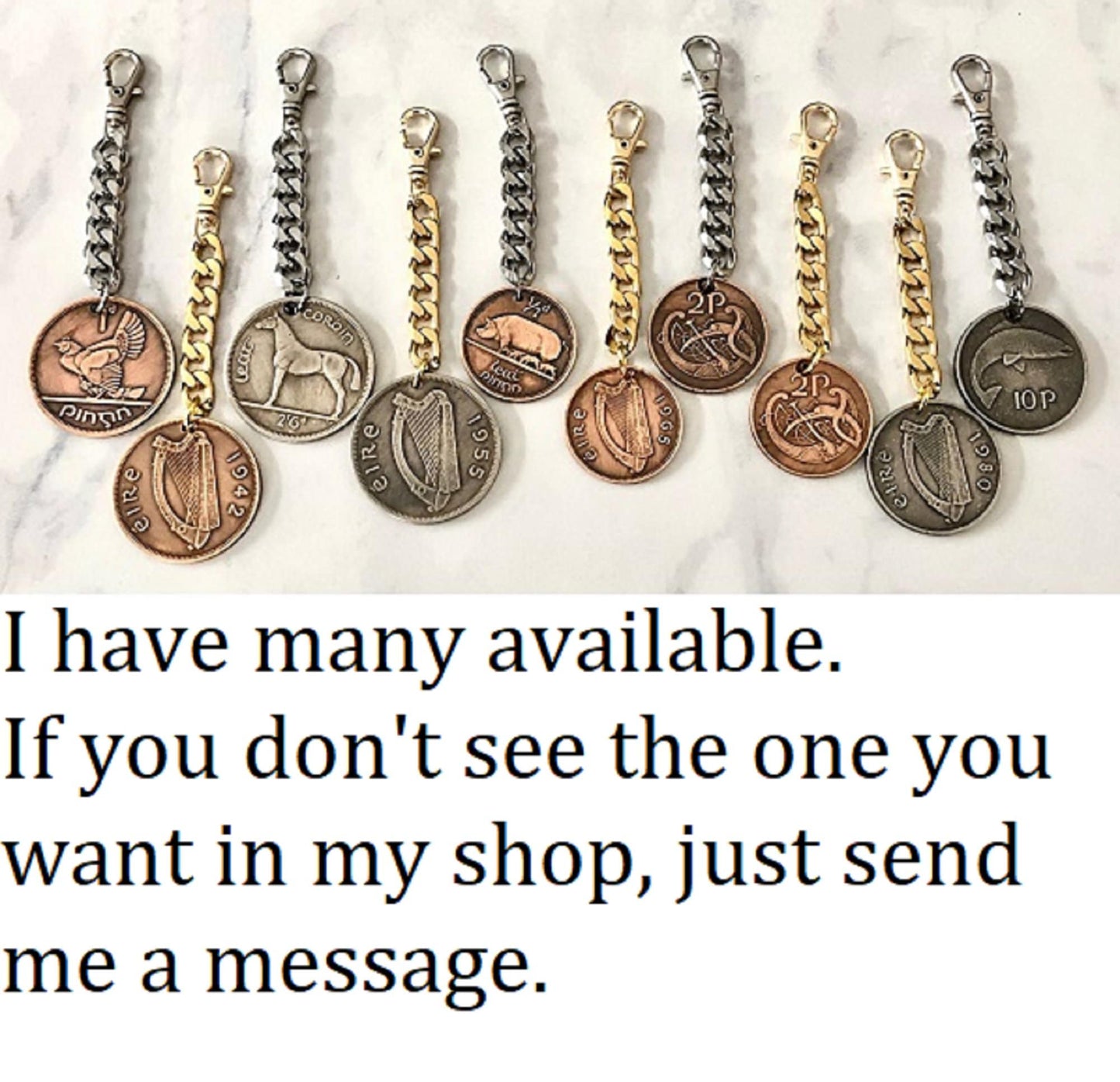 Mexico Coin Zipper Pull Mexican Centavos Coin Enthusiast, Jacket, Back Pack, Luggage, Tent, Sleeping Bag ,Purse, Clutch
