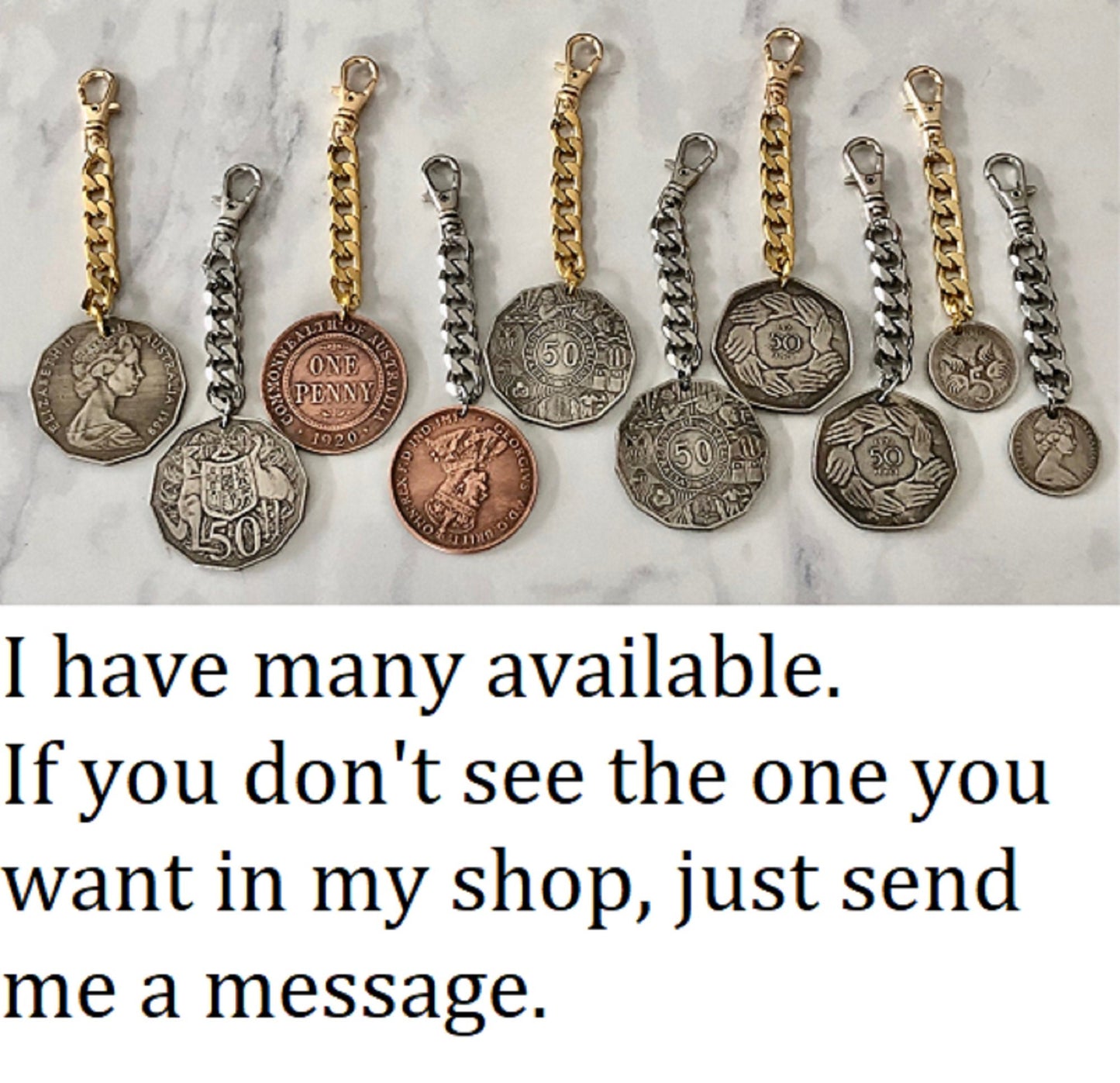 Hong Kong Coin Zipper Pull, China, Chines, Rare, Coin Enthusiast, Jacket, Back Pack, Luggage, Tent, Sleeping Bag, Purse, Clutch