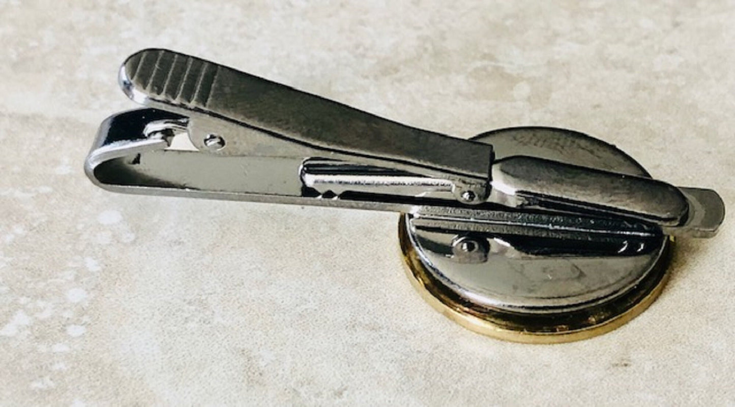 France Coin Tie Clip French 20 Centimes LIBERTE EGALITE FRATERNITE Charm Gift For Friend Coin Charm Gift For Him Coin Collector, World Coins