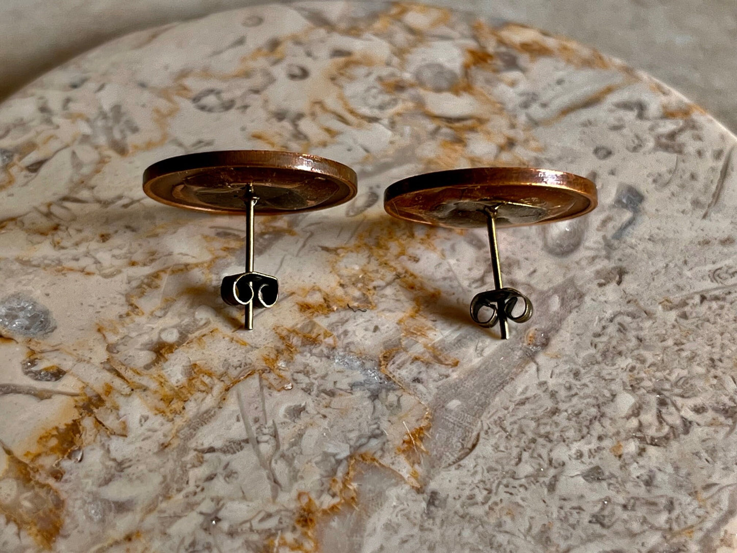 Belgium Coin Earrings Belgian 50 Centimes Crown Handmade Jewelry Gift Friend Charm For Him Her World Coin Collector Handmade Ear Rings