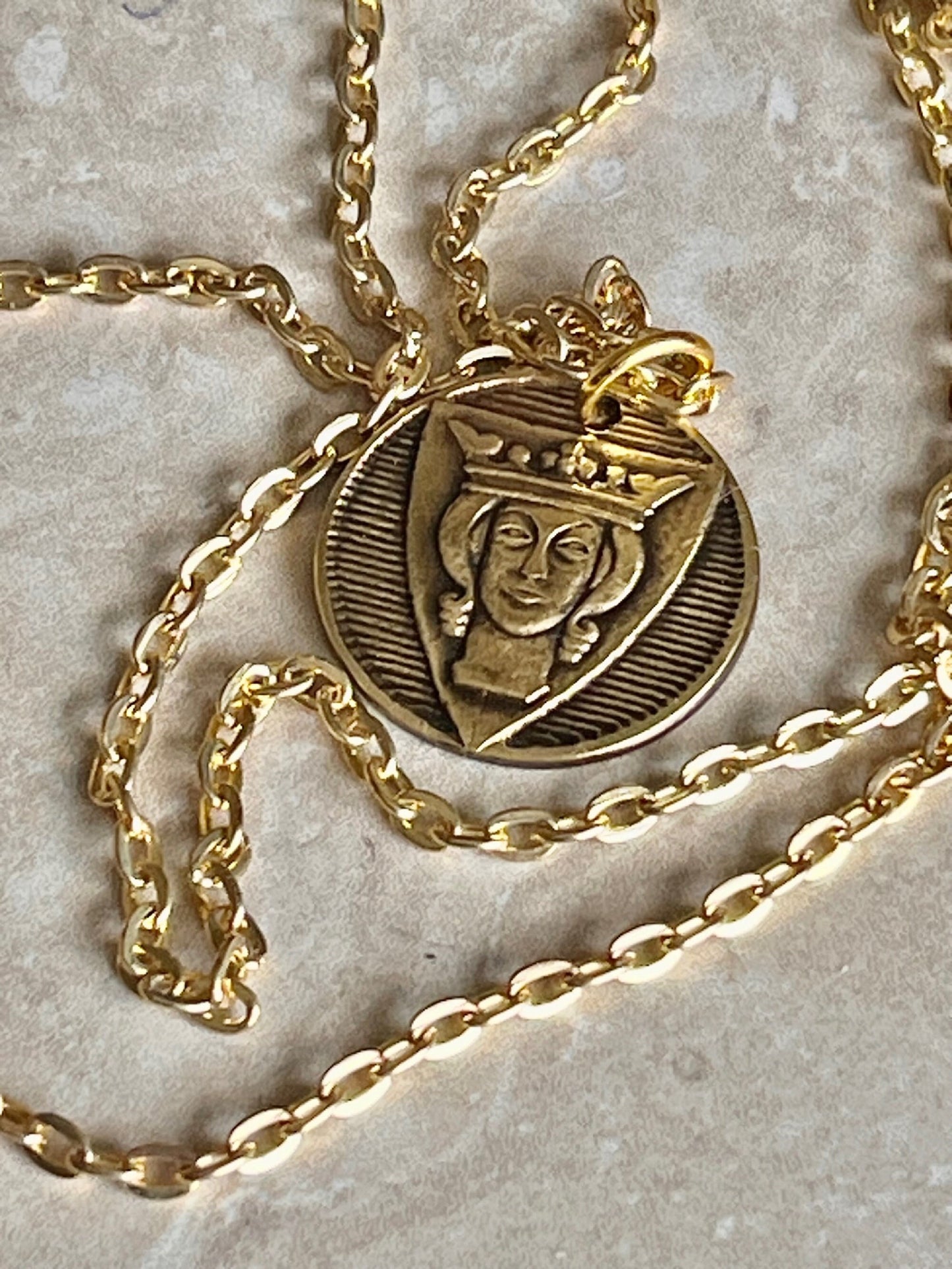 Sweden Coin Necklace Swedish 1 Krona - Stockholms Stadshus Token Pendant Vintage Custom Made Coin Enthusiast Fashion Accessory Handmade