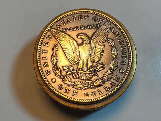Pill Box Reptile Car Coin Pillbox - Vintage Antique Stash Snuff Box, Tobacco Box, Keepsake, Men's Gift Jewelry, World Coin Collector