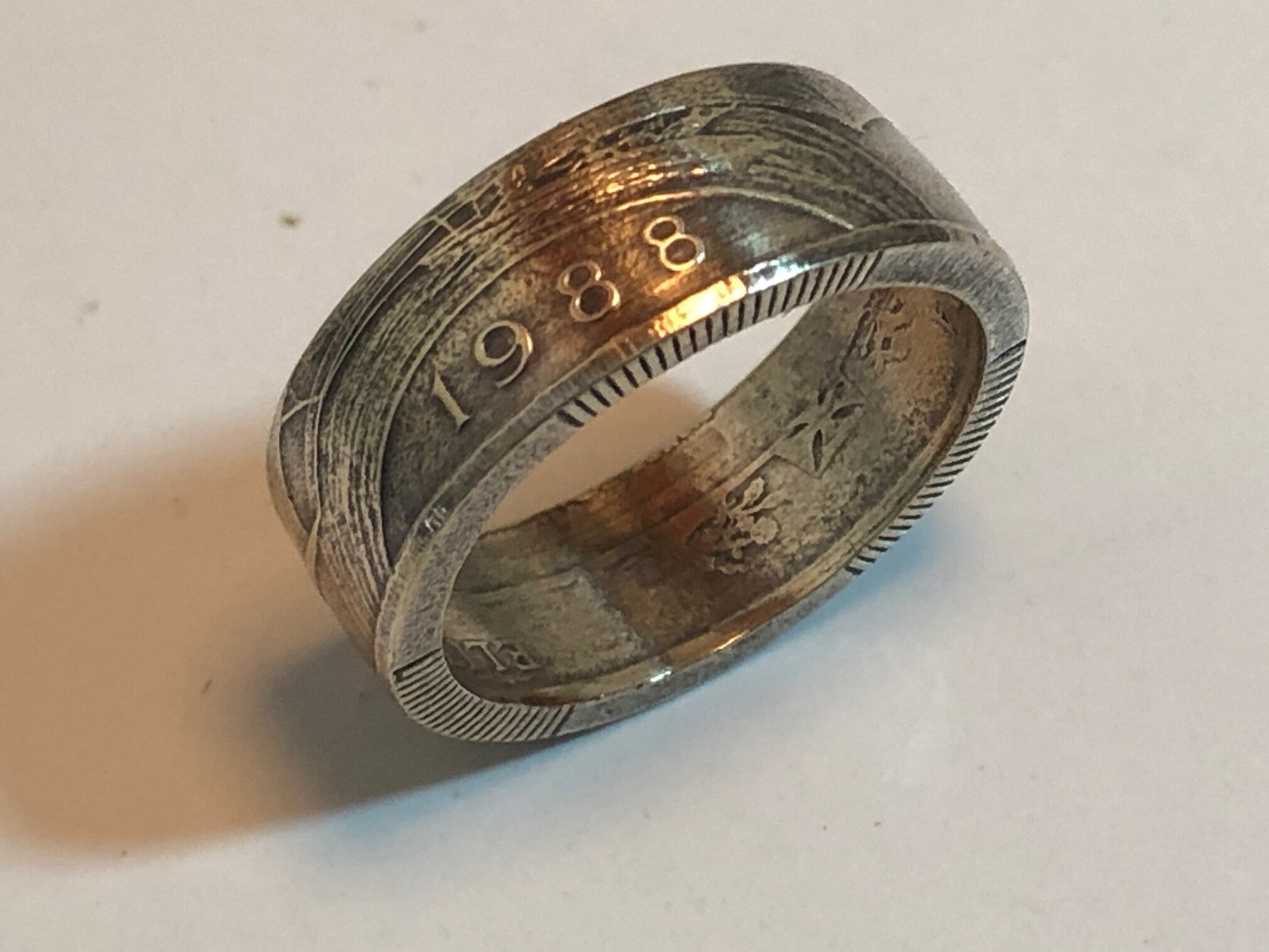 One dollar coin ring store