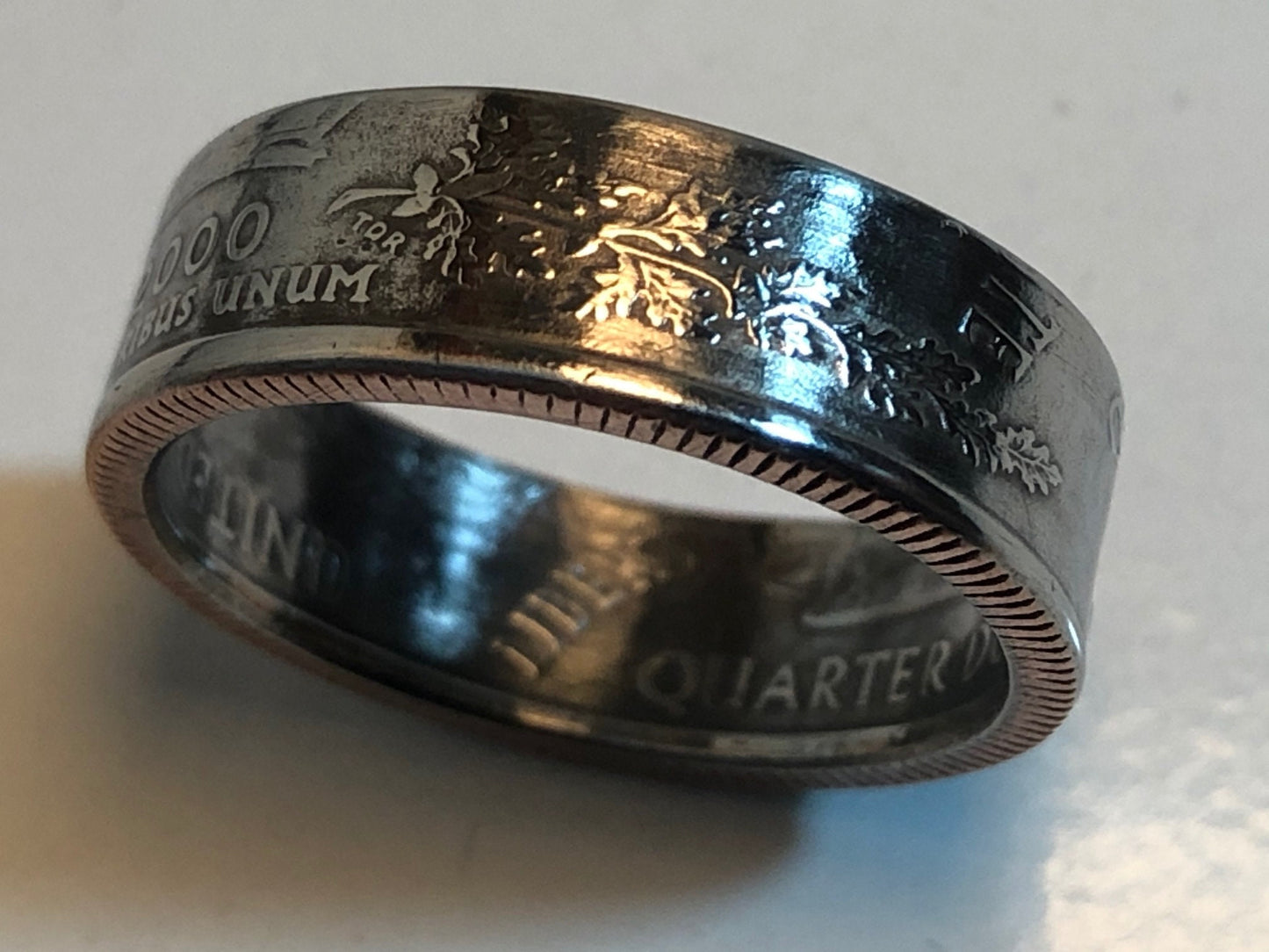 Maryland Ring State Quarter Coin Ring