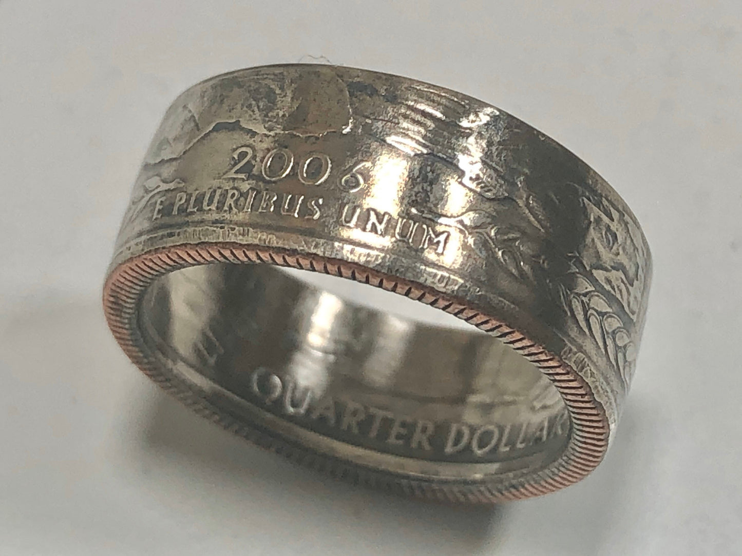 South Dakota Ring State Quarter Coin Ring Hand Made