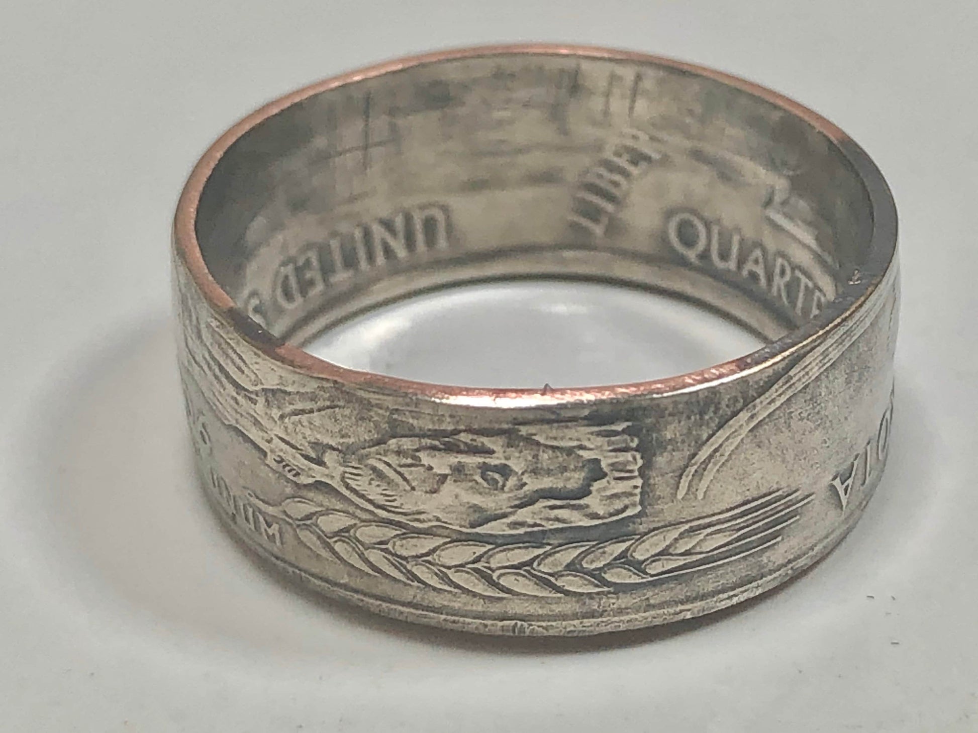 South Dakota Ring State Quarter Coin Ring Hand Made