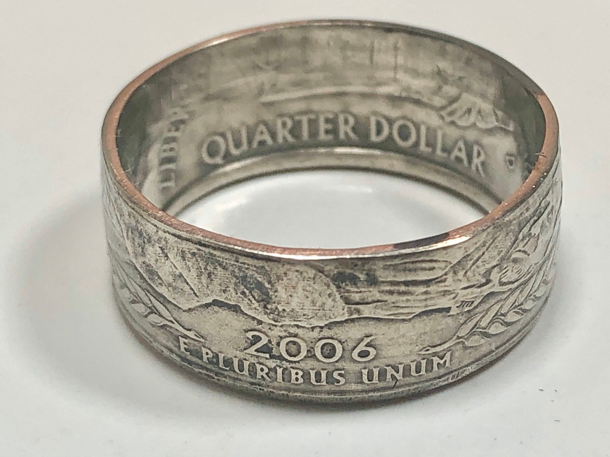 South Dakota Ring State Quarter Coin Ring Hand Made
