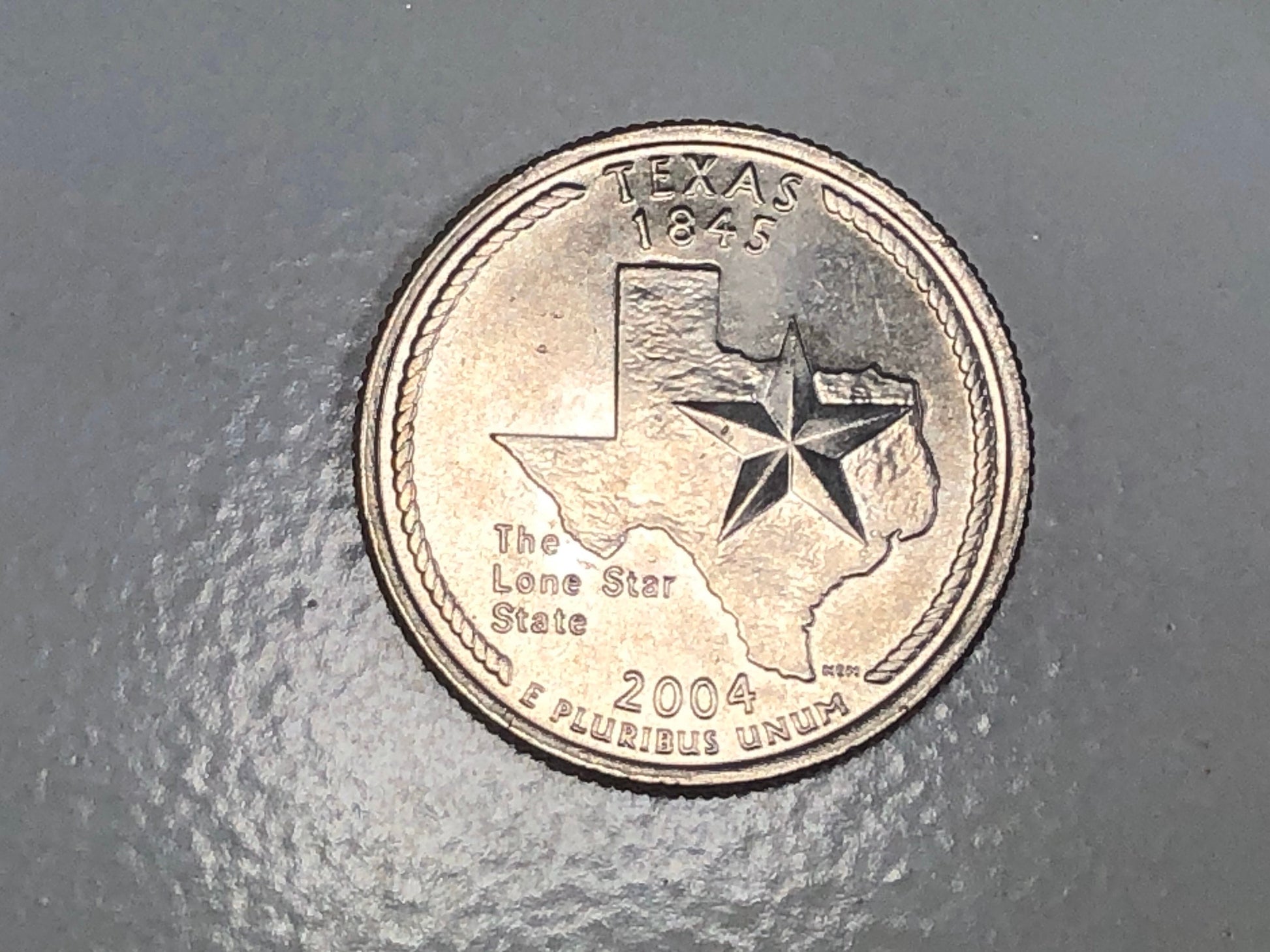 Texas Ring State Quarter Coin Ring Hand Made