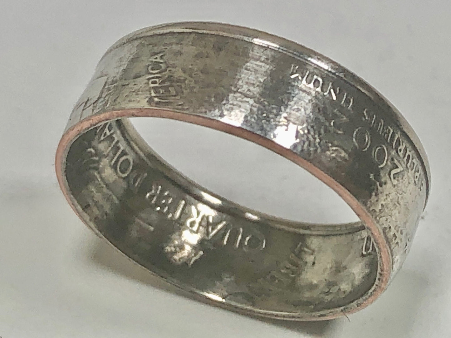 Indiana Ring State Quarter Coin Ring Hand Made