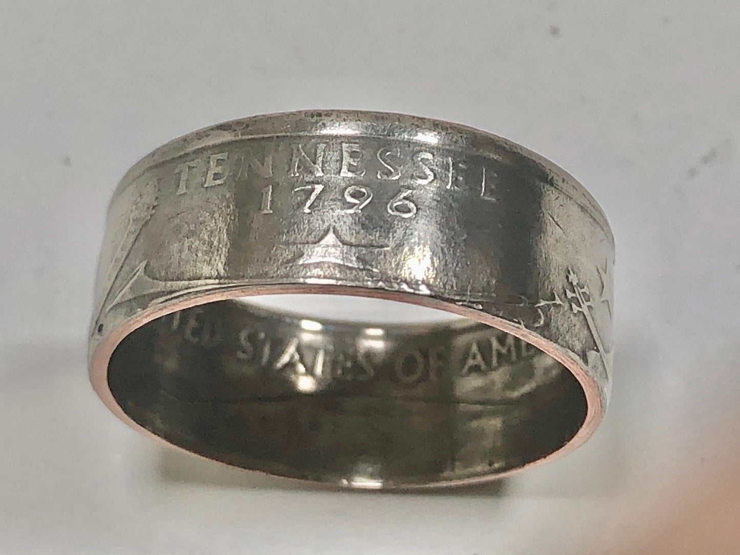 Tennessee Ring State Quarter Coin Ring