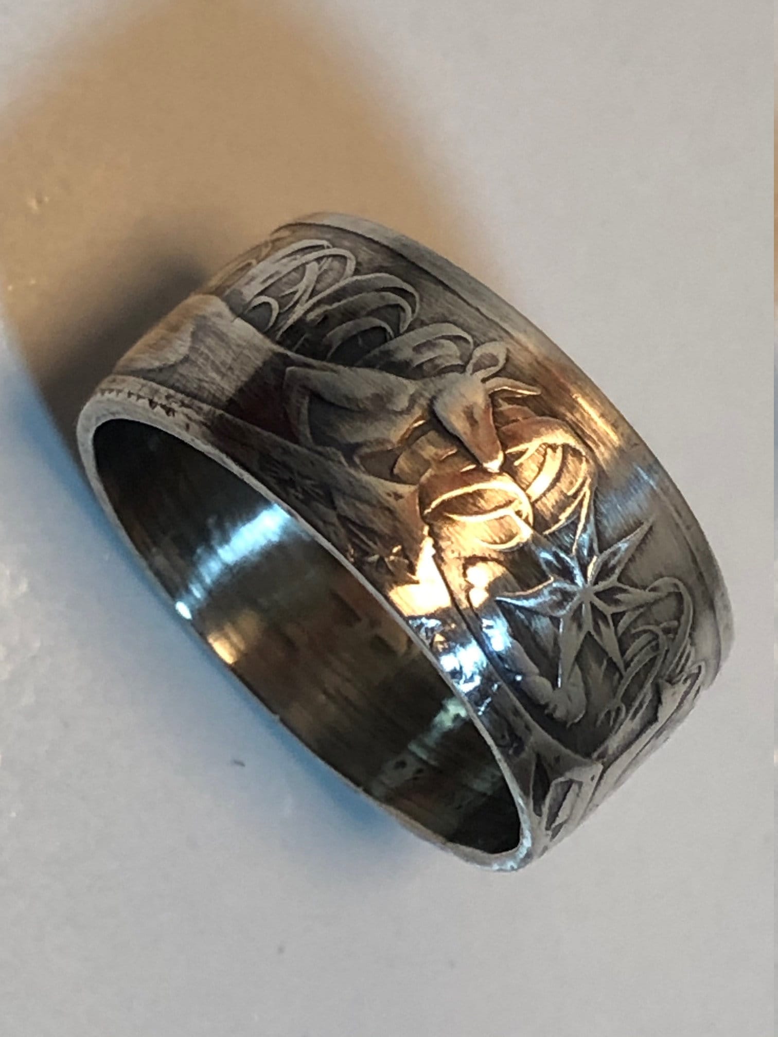 Australia Ring Silver 50 Cent Australian Coin Ring 1966 Personal Jewelry Ring Gift For Friend Ring Gift For Him Her World Coin Collector