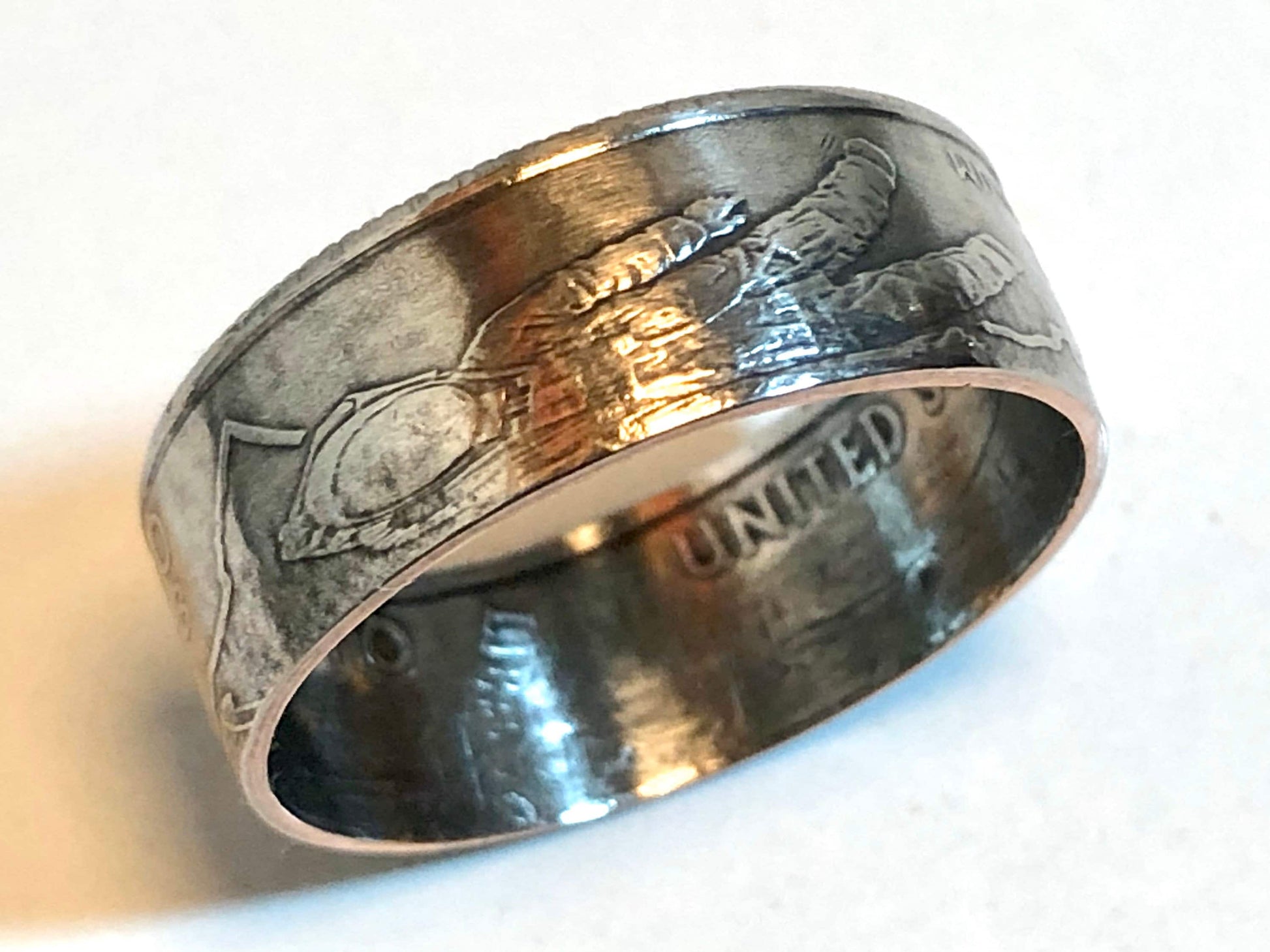 Ohio Ring State Quarter Coin Ring Hand Made