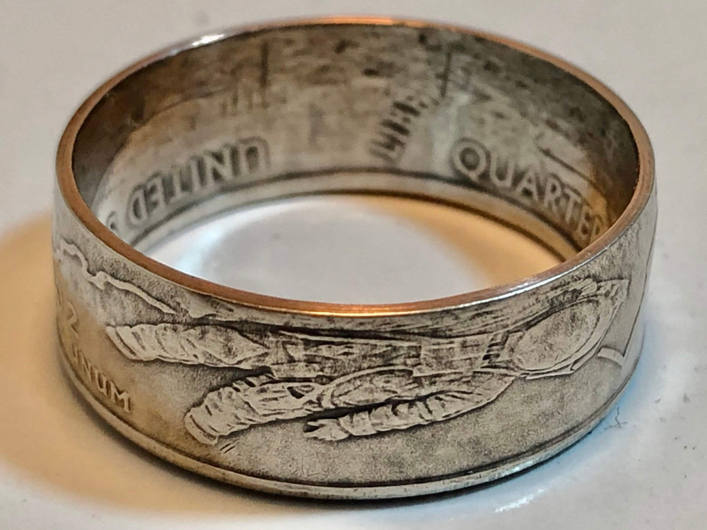Ohio Ring State Quarter Coin Ring Hand Made