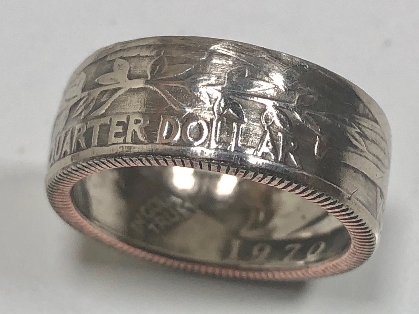 USA Ring United States Quarter Coin Ring Hand Made in Canada
