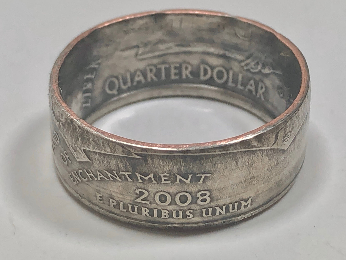 New Mexico Ring State Quarter Coin Ring
