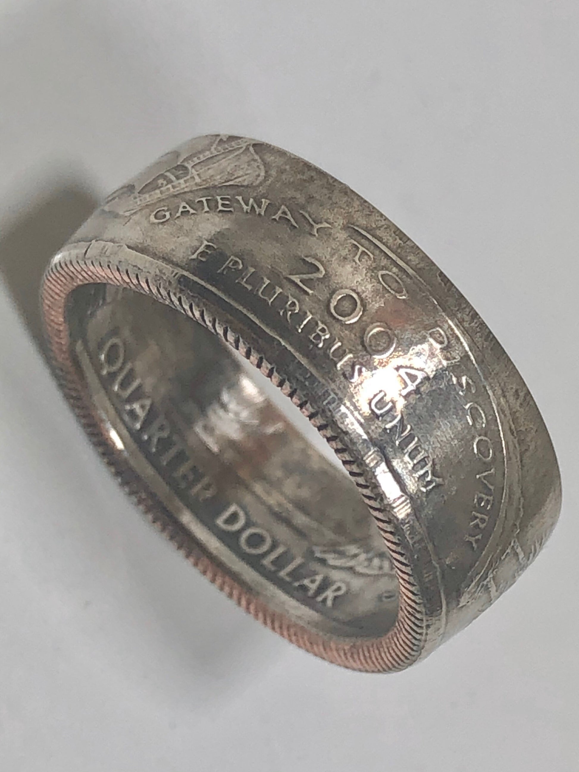 Florida Ring State Quarter Coin Ring Hand Made