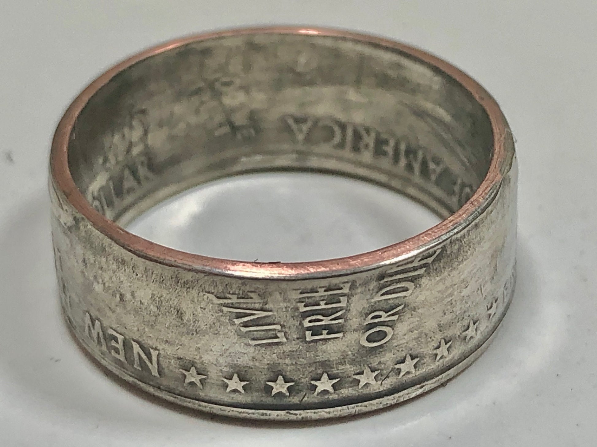 New Hampshire Ring State Quarter Coin Ring Hand Made