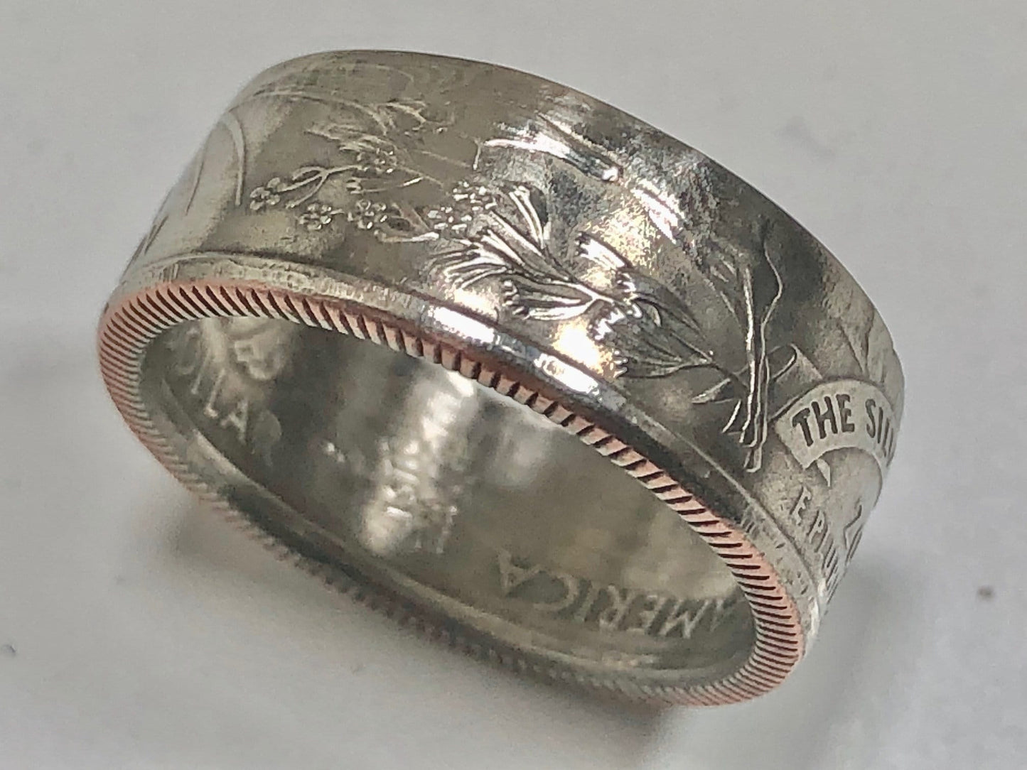 Nevada Ring State Quarter Coin Ring Hand Made