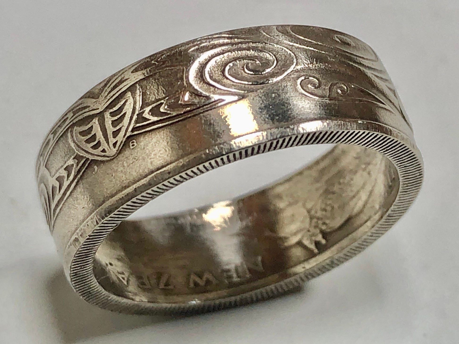 New Zealand Ring 10 Cent Coin Ring Handmade Personal Charm Jewelry Ring Gift For Friend Coin Ring Gift For Him Her World Coin Collector