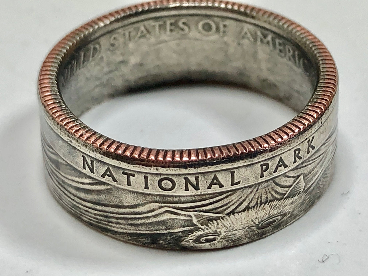 Samoa Ring American Samoa National Park Quarter Coin Ring
