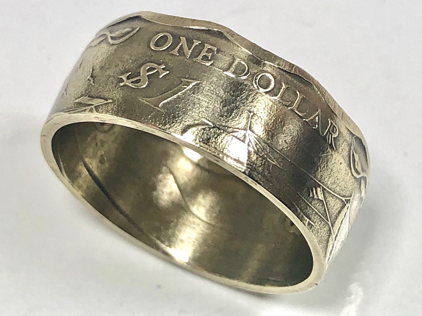 Belize Ring One Dollar Coin Ring Handmade Personal Jewelry Ring Gift For Friend Coin Ring Gift For Him Her World Coin Collector
