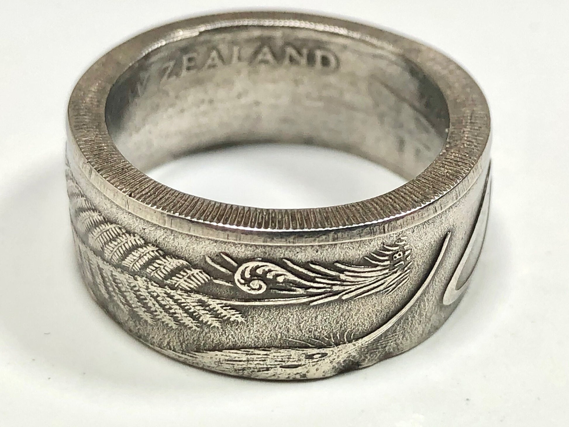 New Zealand Ring 20 Cent Coin Ring Handmade Personal Charm Jewelry Ring Gift For Friend Coin Ring Gift For Him Her World Coin Collector