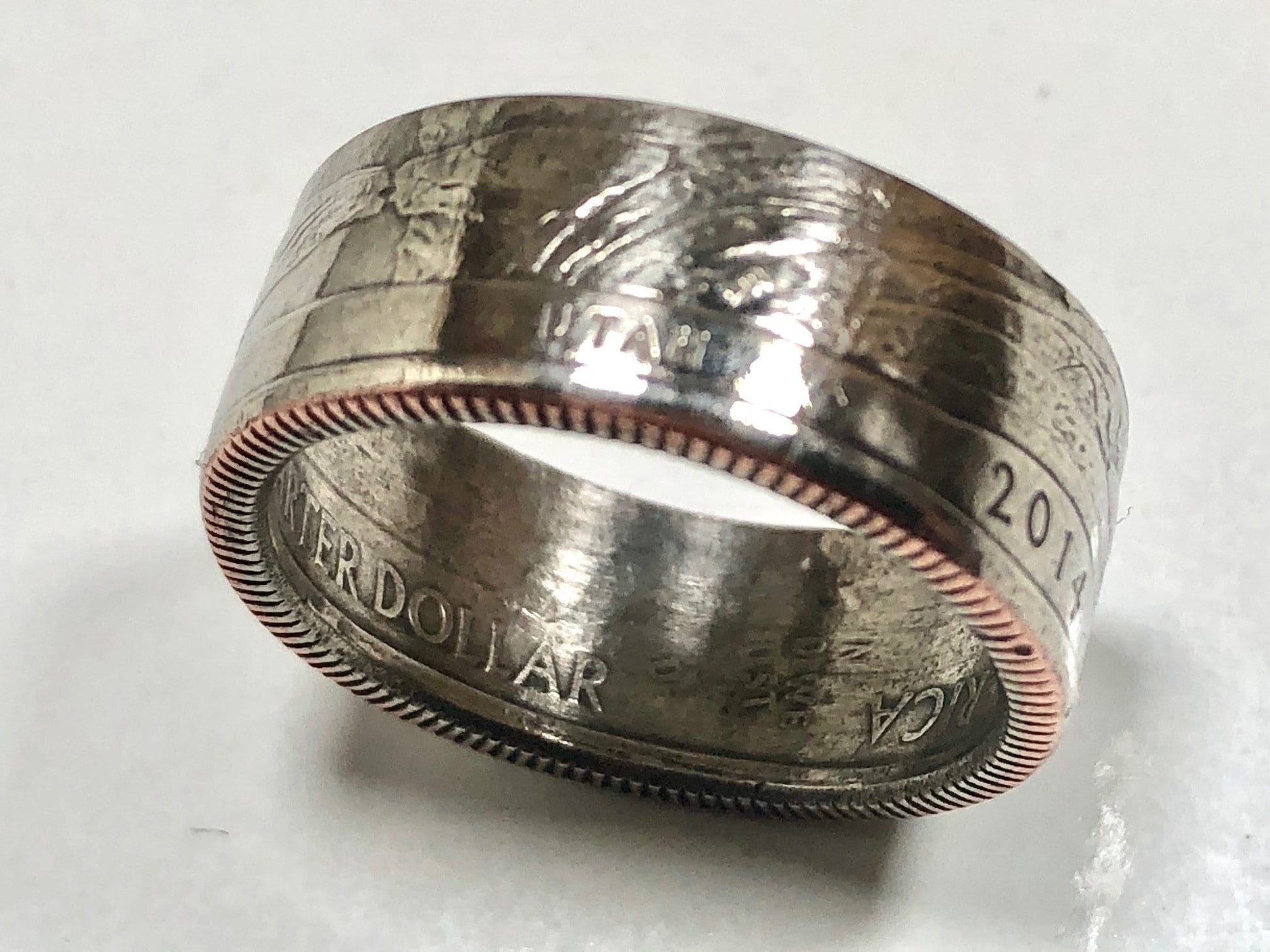 USA Ring Utah Arches National Park Quarter Coin Ring