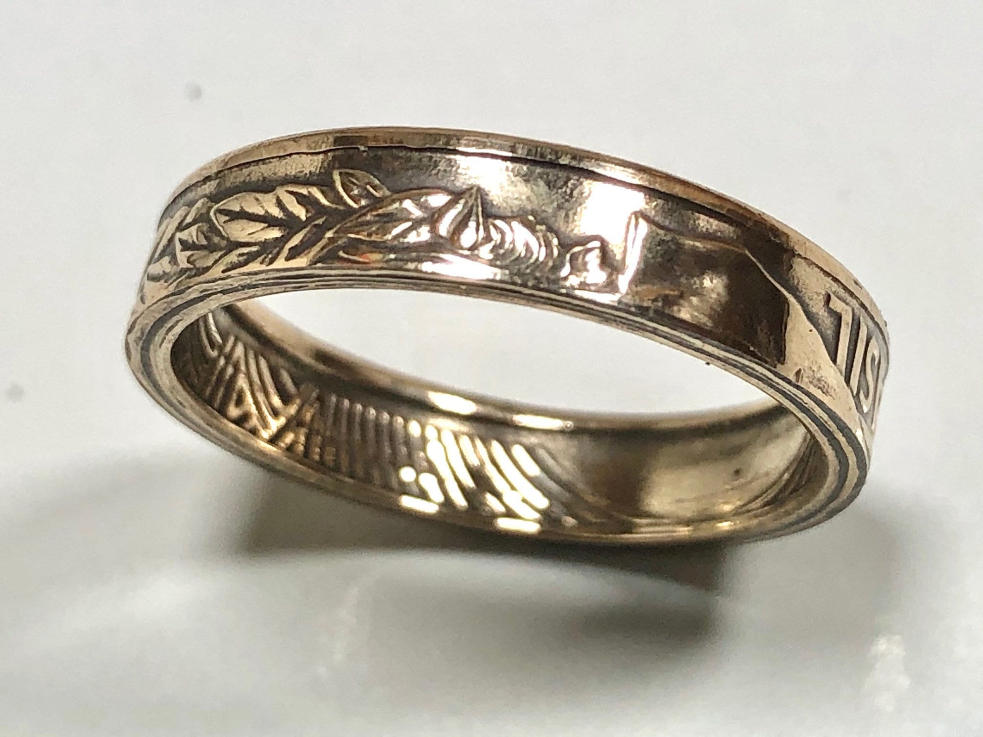 Brazil Coin Ring Vintage Brazilian 1 Real Handmade Personal Jewelry Ring Gift For Friend Coin Ring Gift For Him Her World Coin Collector