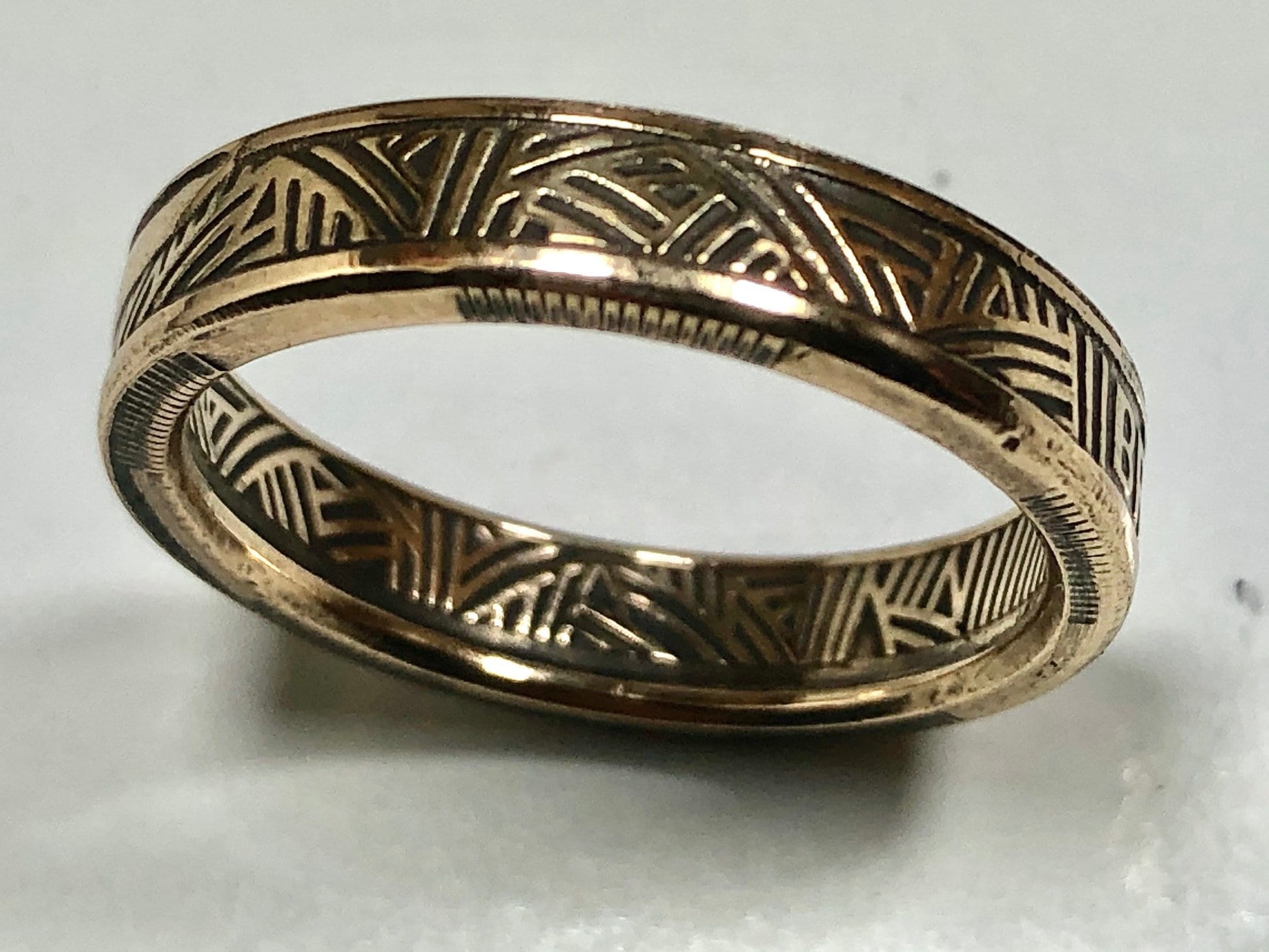 Brazil Coin Ring Vintage Brazilian 1 Real Handmade Personal Jewelry Ring Gift For Friend Coin Ring Gift For Him Her World Coin Collector