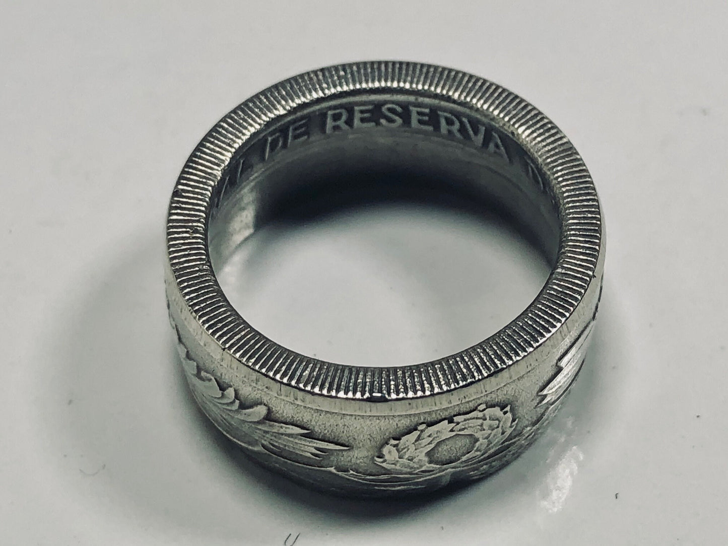Peru Coin Ring Peruvian Handmade Personal Custom Charm Ring Gift For Friend Coin Ring Gift For Him Her World Coin Collector