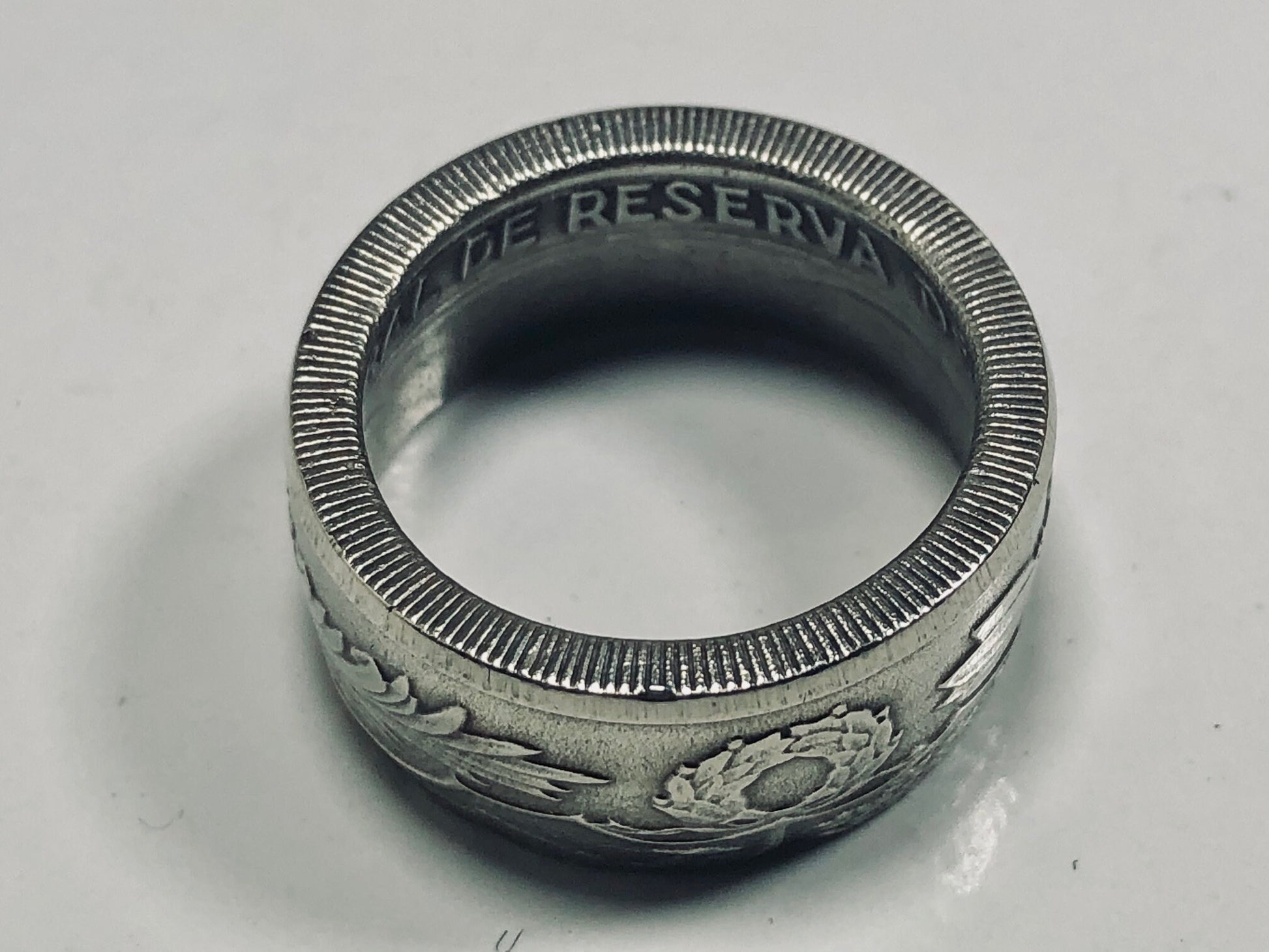 Peru Coin Ring Peruvian Handmade Personal Custom Charm Ring Gift For Friend Coin Ring Gift For Him Her World Coin Collector