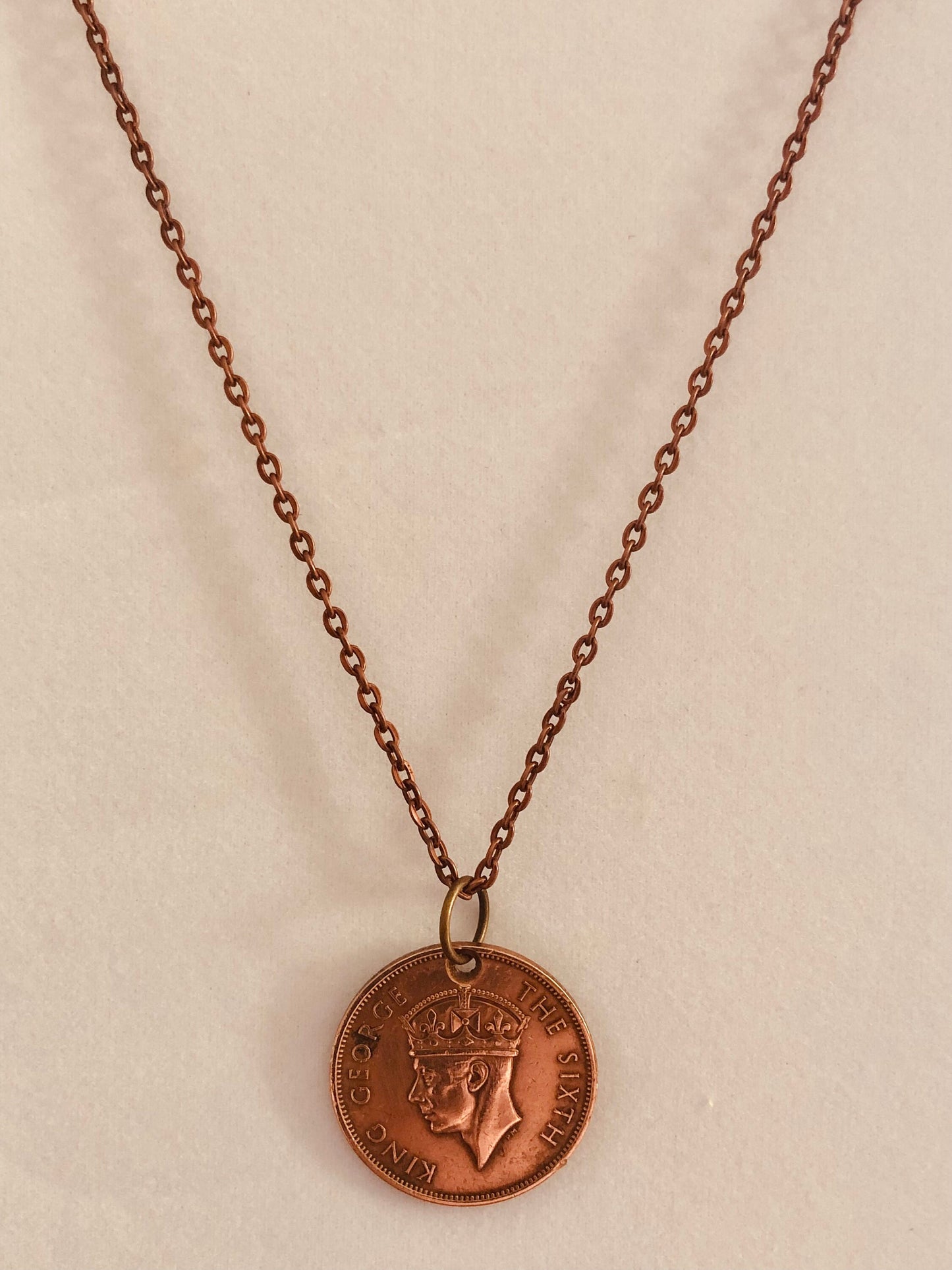 British Honduras 1951 Coin Pendant Necklace One Cent Custom Personal Handmade Jewelry Gift Friend Charm For Him Her World Coin Collector