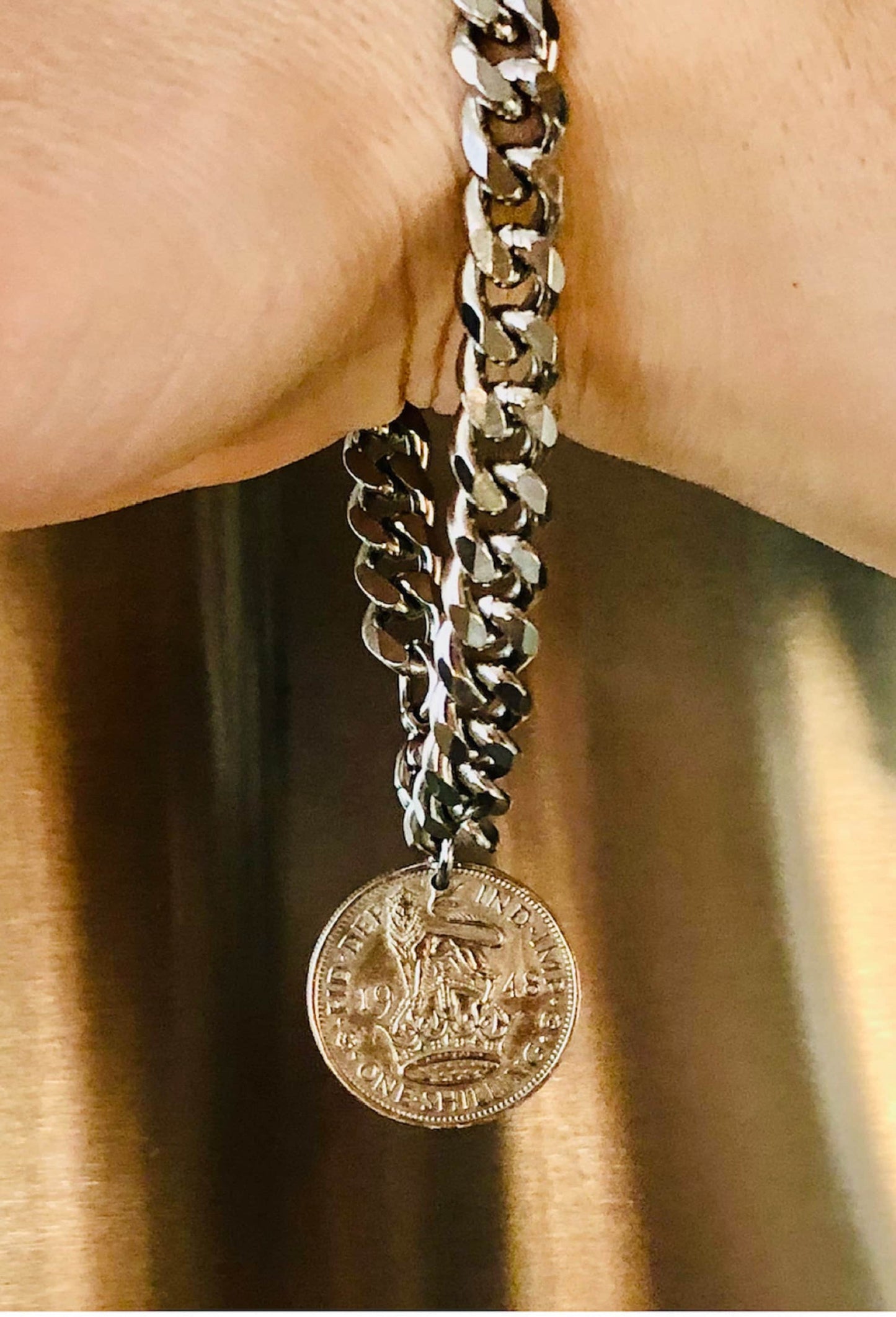 Greece Coin 1 Drachma Bracelet, Greek, Coin Enthusiast, Fashion Accessory, Handmade