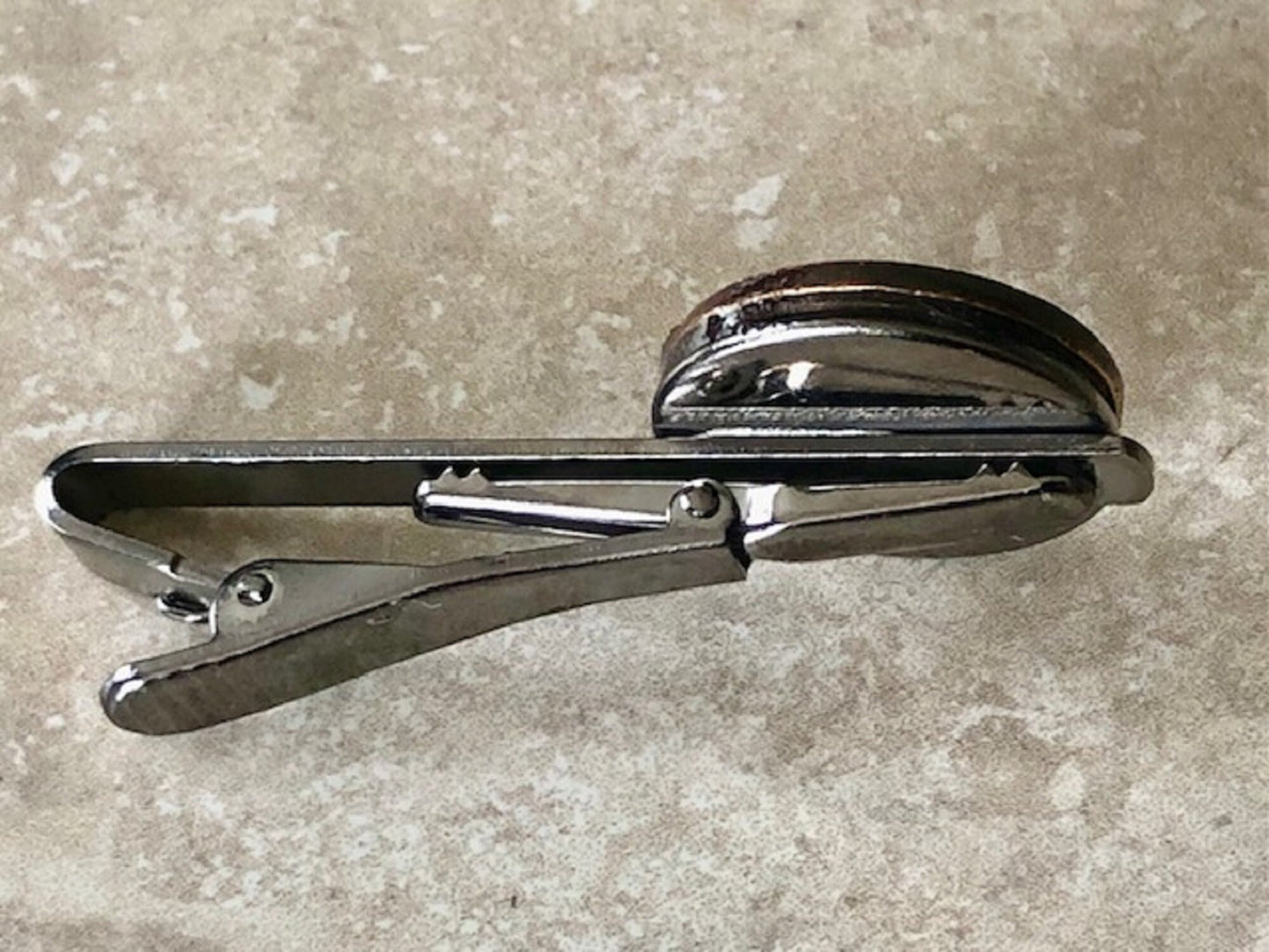 Jamaica Coin Tie Clip Jamaican Penny Custom Made Charm Gift For Friend Coin Charm Gift For Him, Coin Collector, World Coins, Suit and Tie