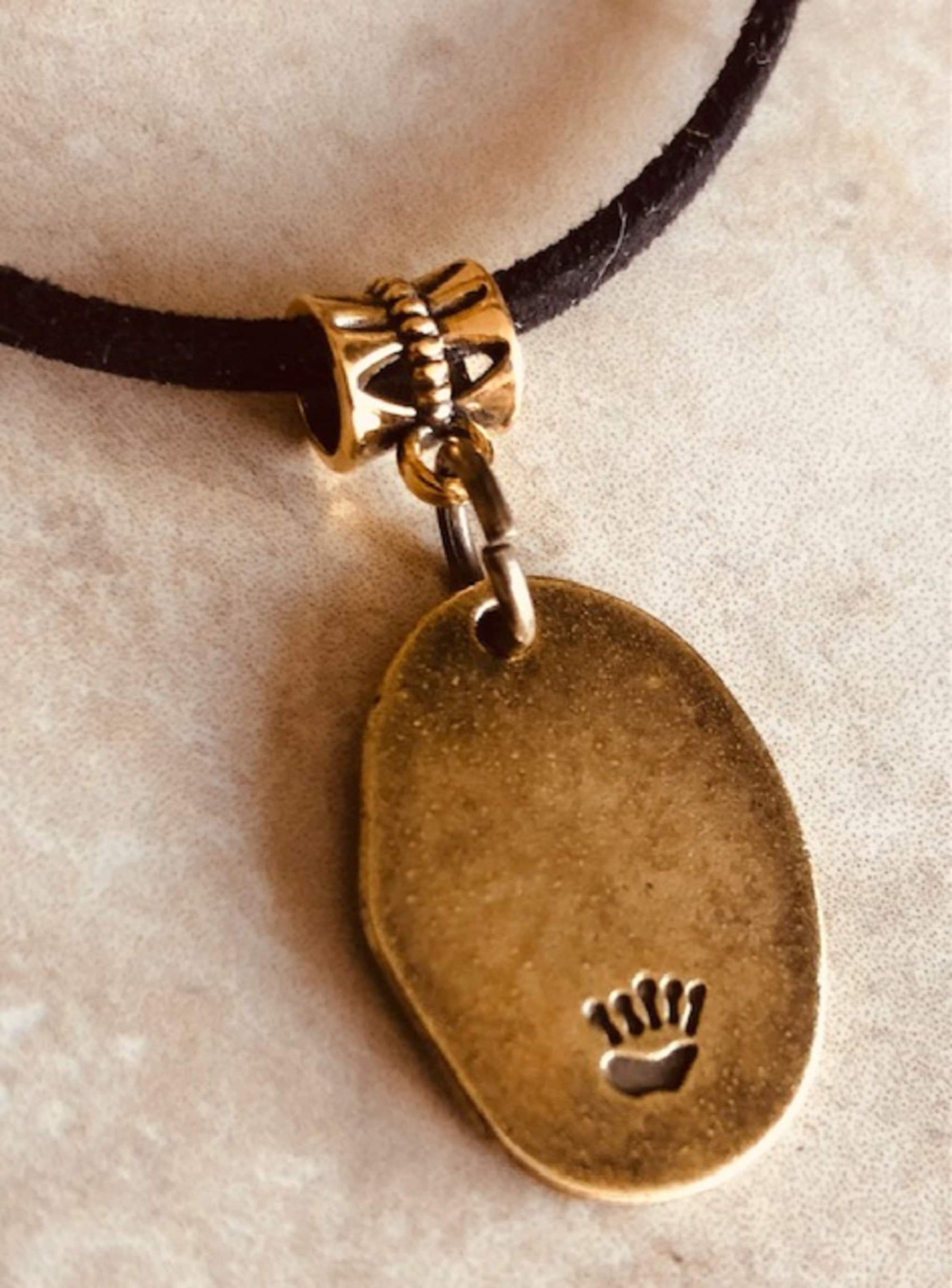 Always Love Classic Brass Pendant Necklace, Forever, Forgiveness, Adventure, Laughter, Promise, Handmade