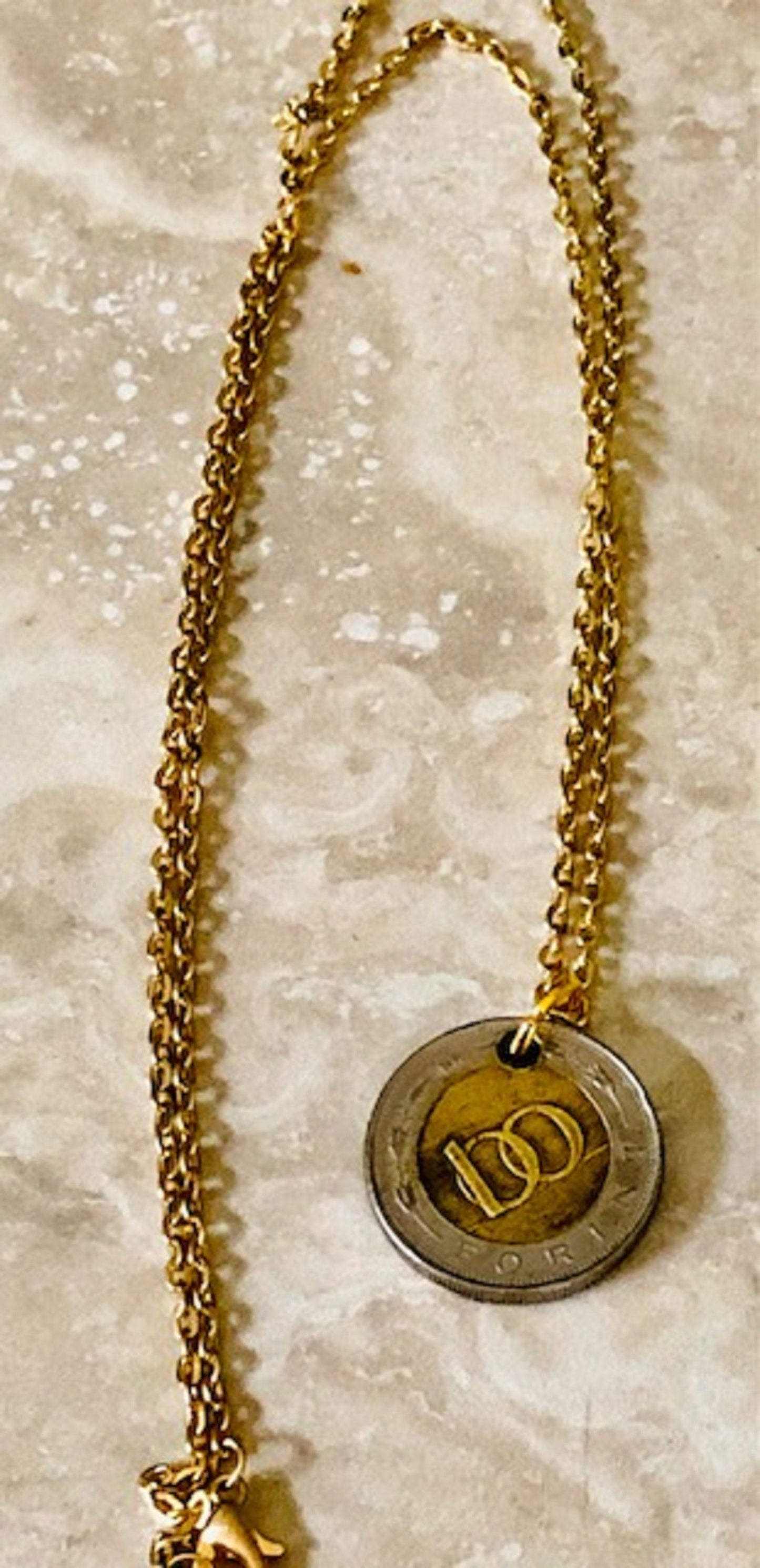 Hungary Coin Pendant Hungarian 100 Forint MAGYAR NÉPKÖZTÁRSASÁG Custom Made Vintage and Rare coins - Coin Enthusiast