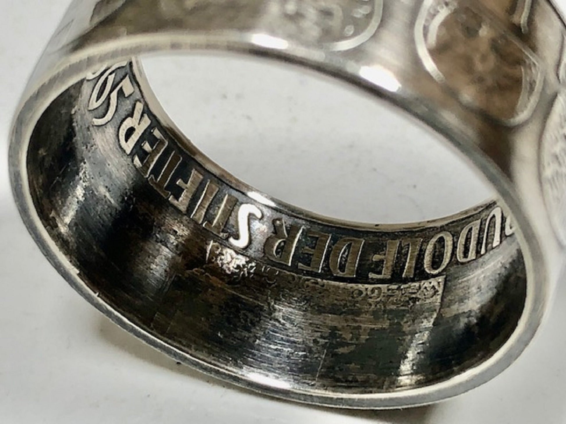 Austria Silver Coin Ring Austrian 25 Schilling Handmade Personal Jewelry Ring Gift For Friend Ring Gift For Him Her World Coin Collector