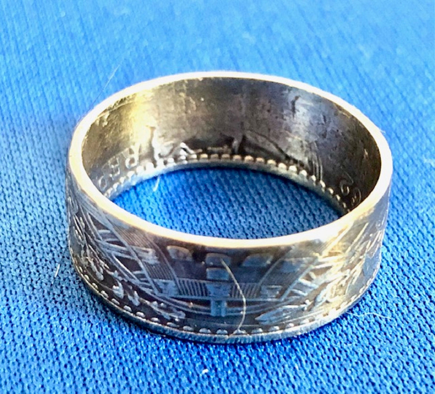 Portugal Coin Ring 1 Escudo Republica Portuguese Handmade Custom Jewelry For Gift For Friend Coin Ring Gift For Him Her World Coin Collector