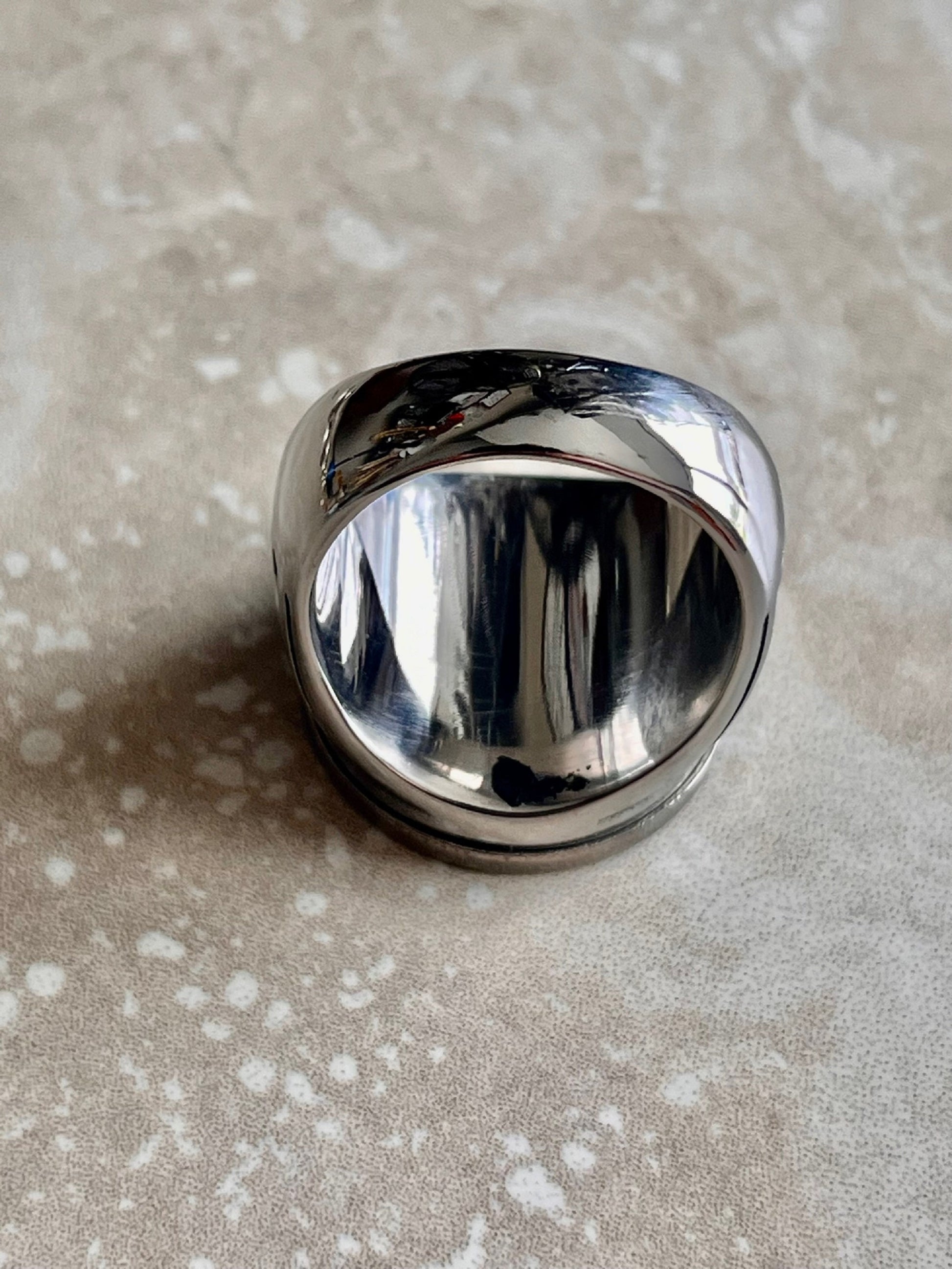 Skeleton Ring Stainless Steel United States Hobo Buffalo Nickel, Knights Templar Cross, Protection, Custom Handmade