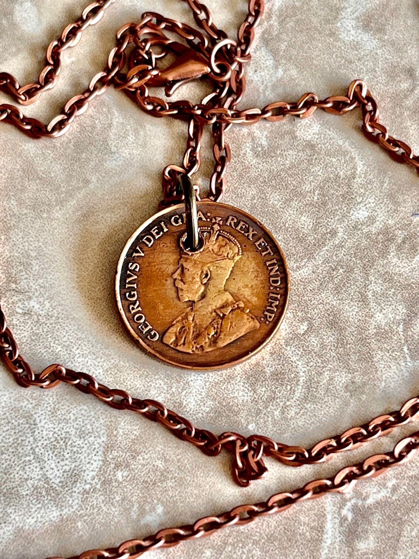 Canadian Penny Coin Pendant Coin One Cent Necklace Handmade Jewelry Gift For Friend Coin Charm Gift For Him, Her, World Coins Collector