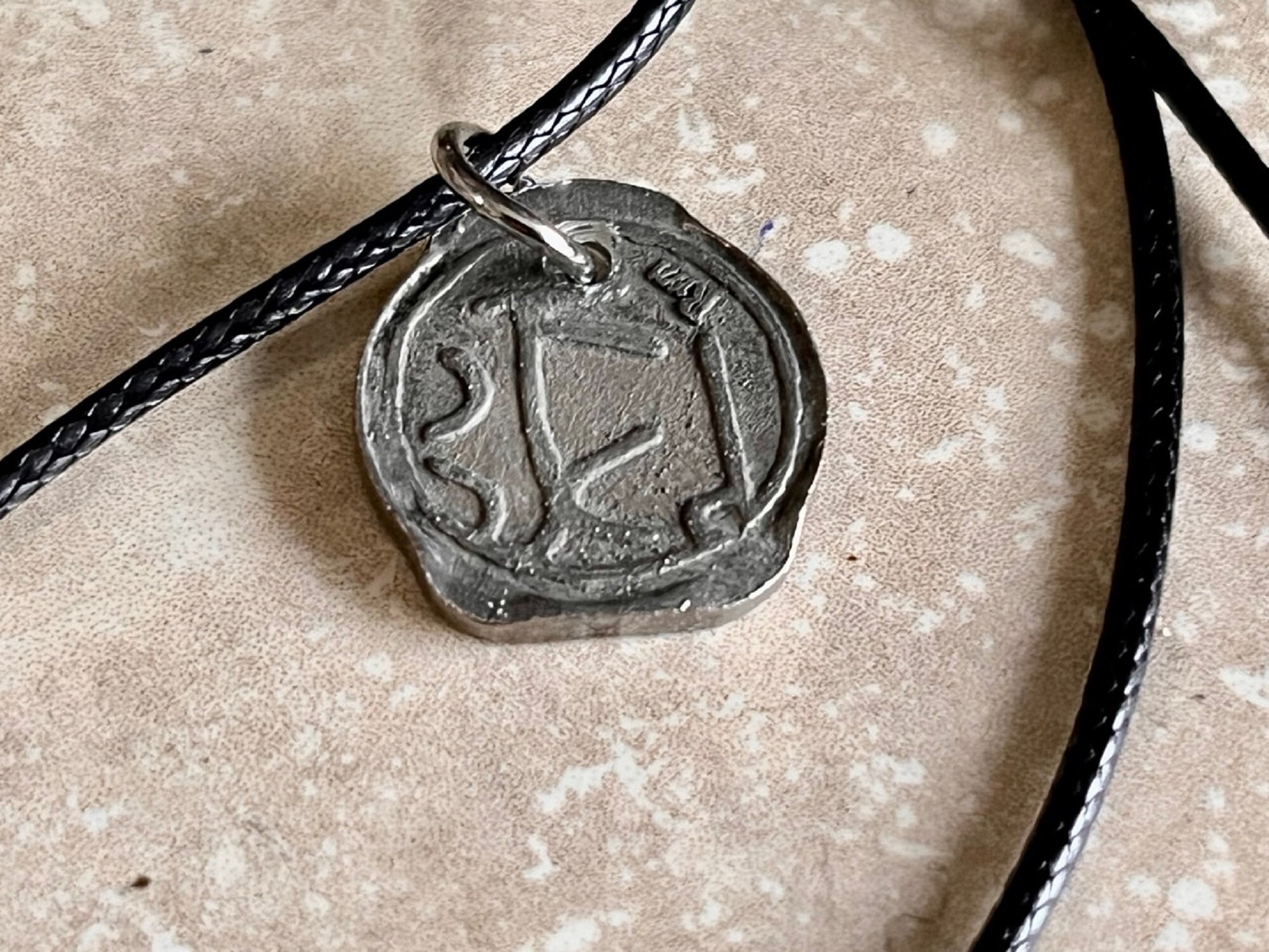 Ancient Coin Pendant Pre-Roman Coins The English Tin Coin 100 BC Necklace Jewelry Gift For Friend Charm For Him Her World Coins Collector