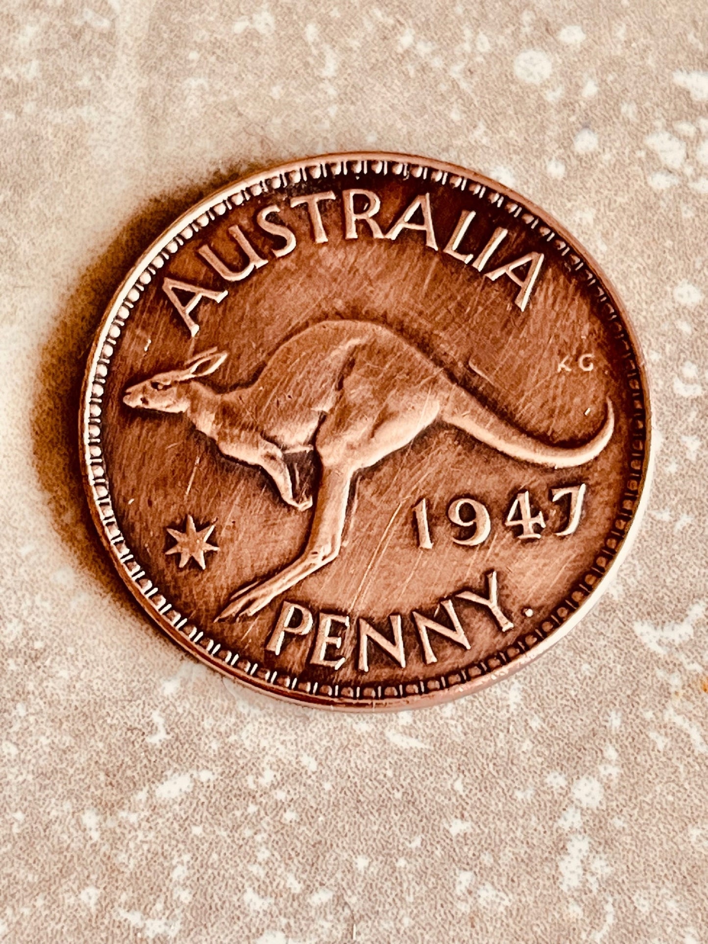 Australia Ring Large Penny Australian Coin Ring Handmade Custom Ring For Gift For Friend Coin Ring Gift For Him, Coin Collector World Coins