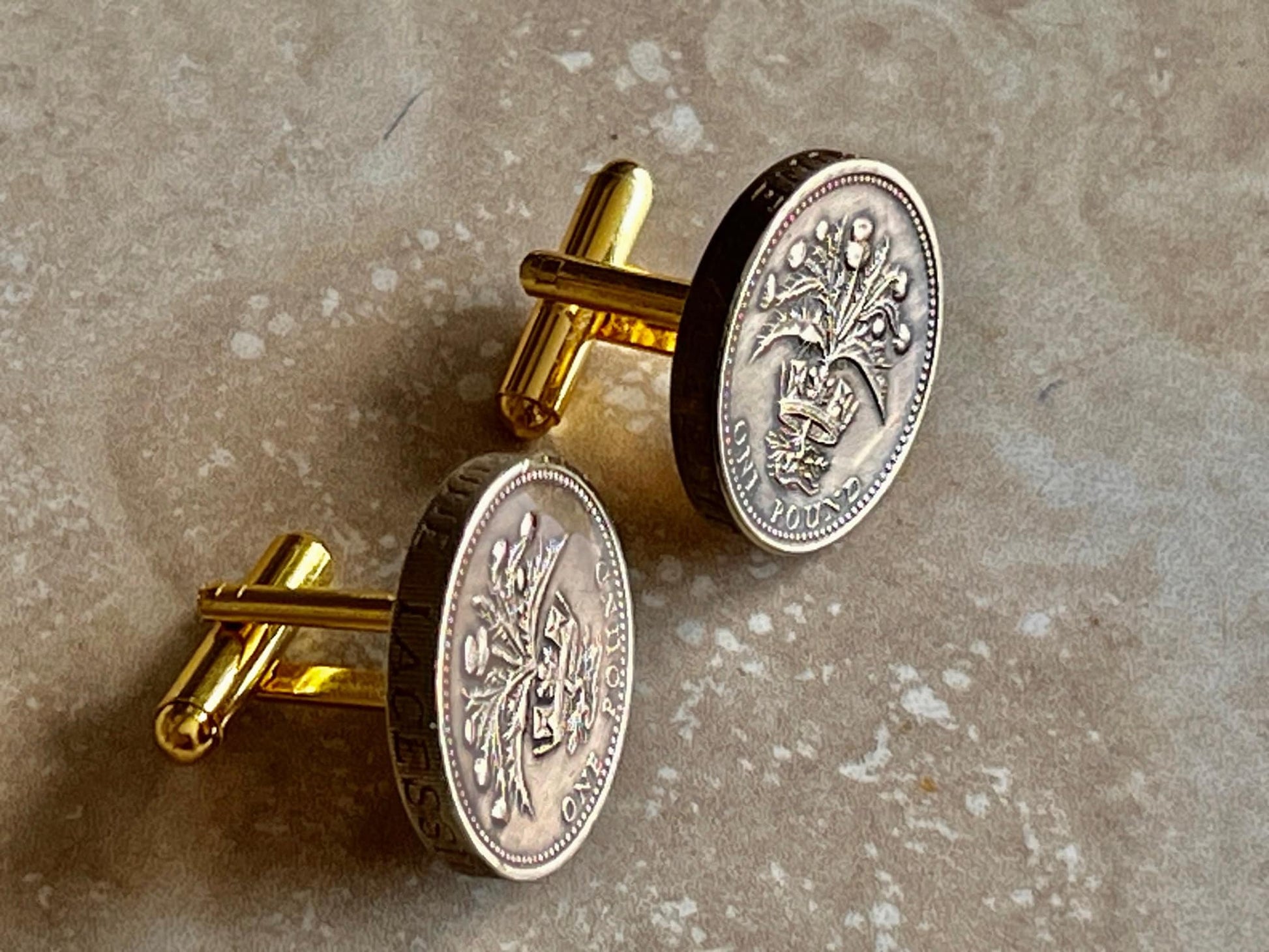 British Coin Cuff Links England Jewelry Britain 2 Pound Jewelry Handmade Custom Gift For Friend Gift For Him Coin Collector World Coin