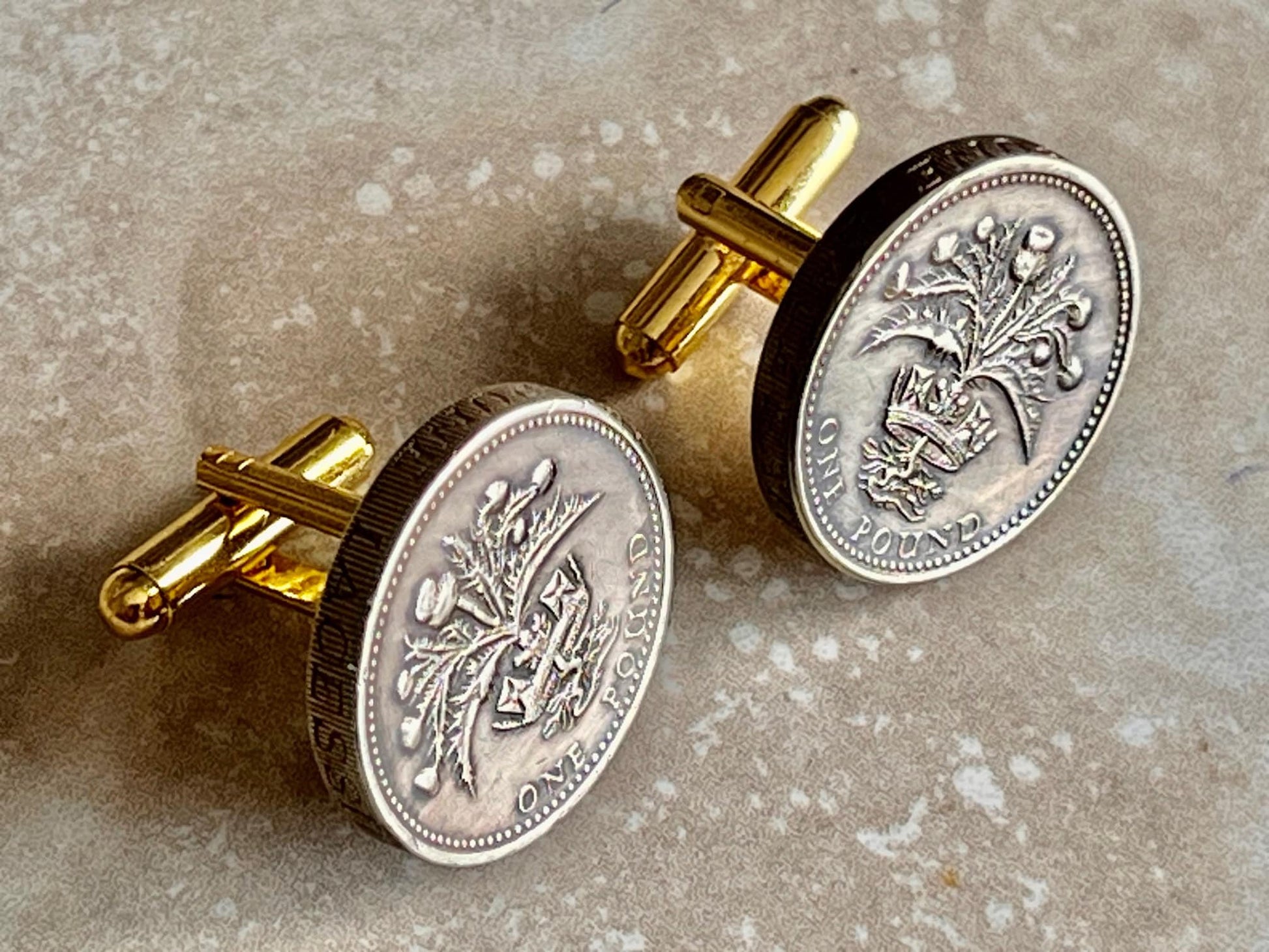 British Coin Cuff Links England Jewelry Britain 2 Pound Jewelry Handmade Custom Gift For Friend Gift For Him Coin Collector World Coin