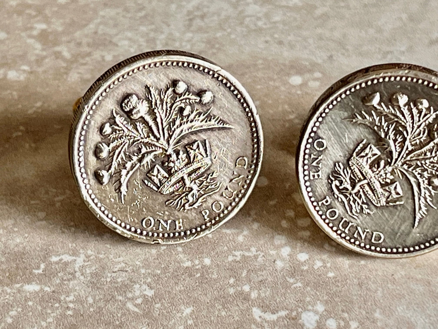 British Coin Cuff Links England Jewelry Britain 2 Pound Jewelry Handmade Custom Gift For Friend Gift For Him Coin Collector World Coin