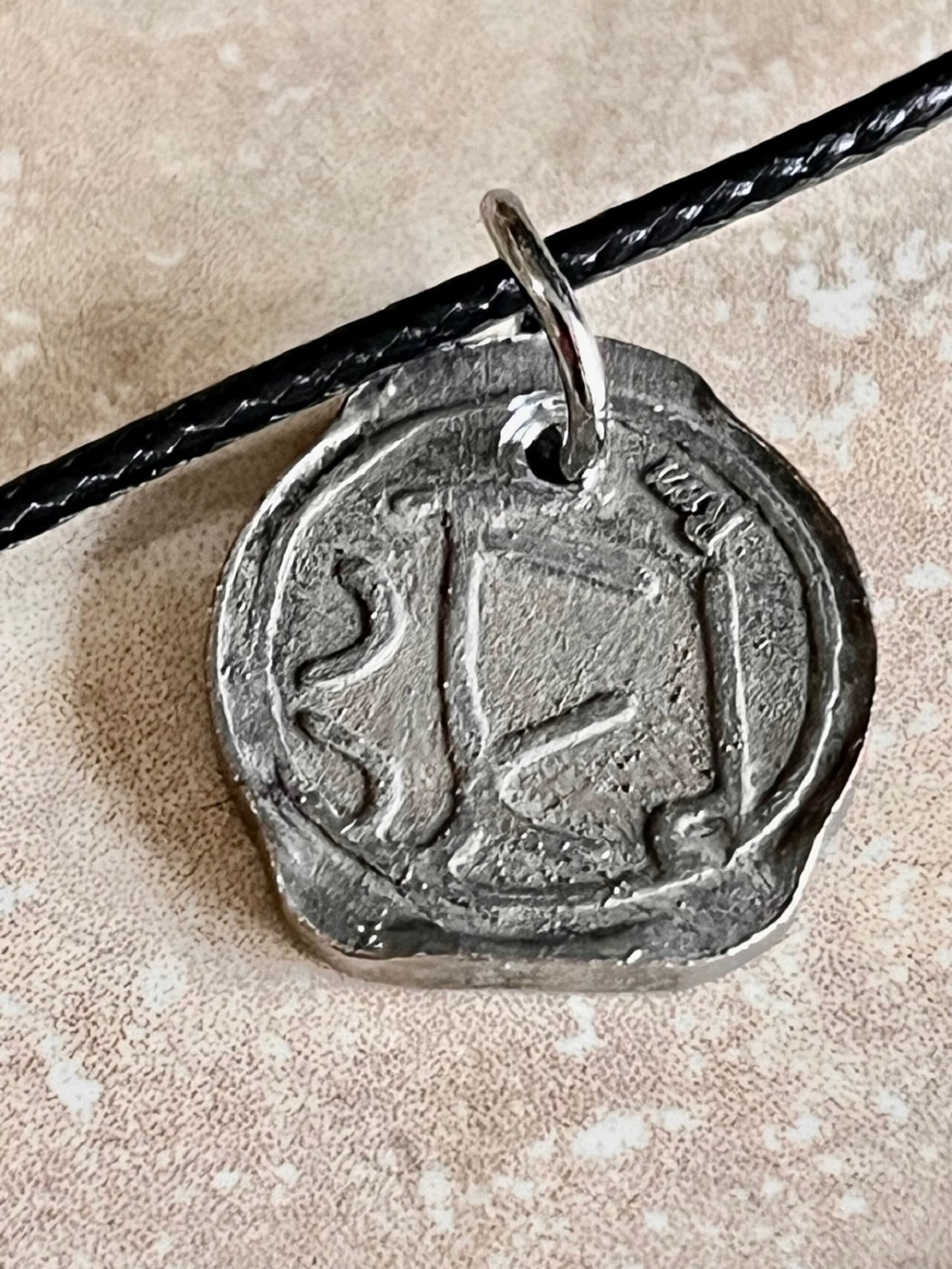 Ancient Coin Pendant Pre-Roman Coins The English Tin Coin 100 BC Necklace Jewelry Gift For Friend Charm For Him Her World Coins Collector